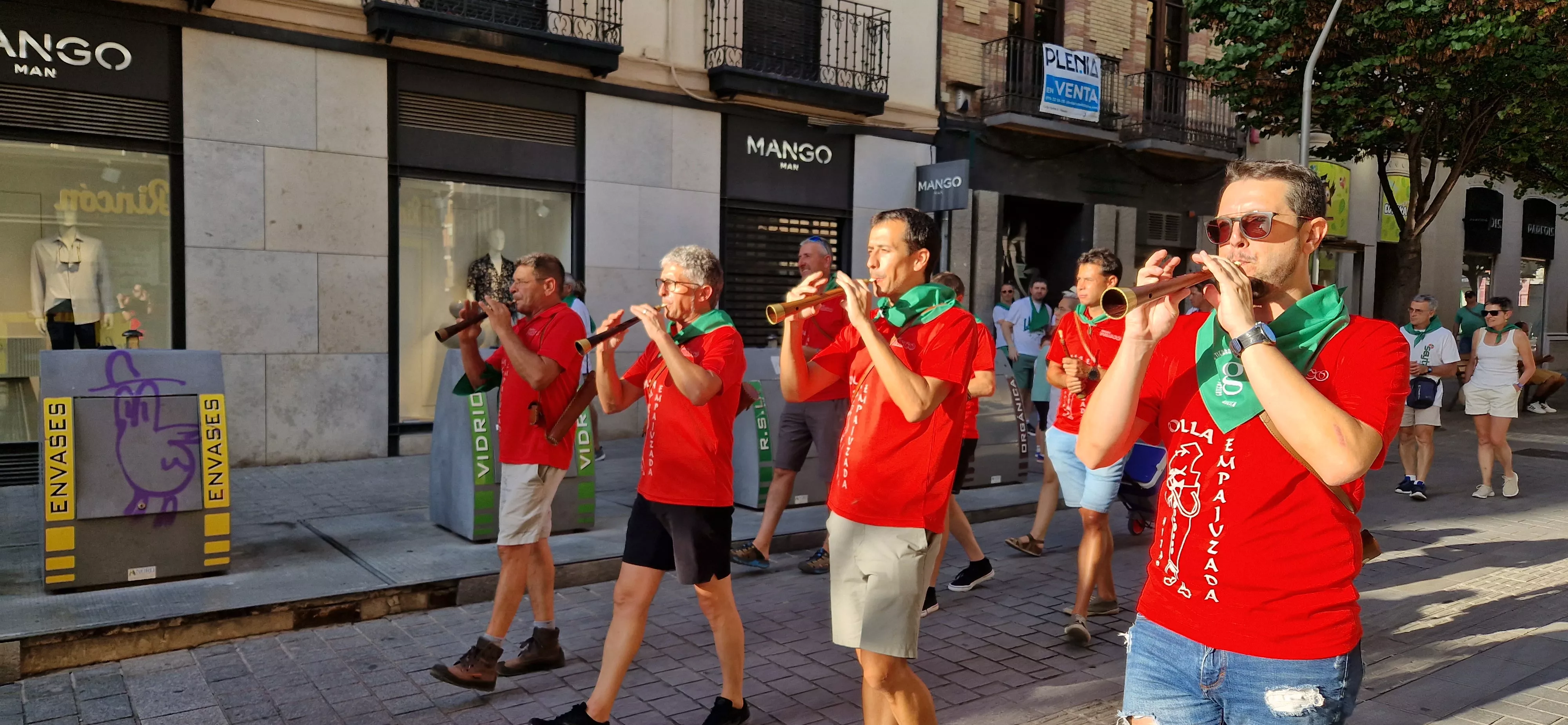 X Trobada de Gaiteros de Aragón y XXV aniversario de Gaiters de Tierra Plana. Foto Myriam Martínez
