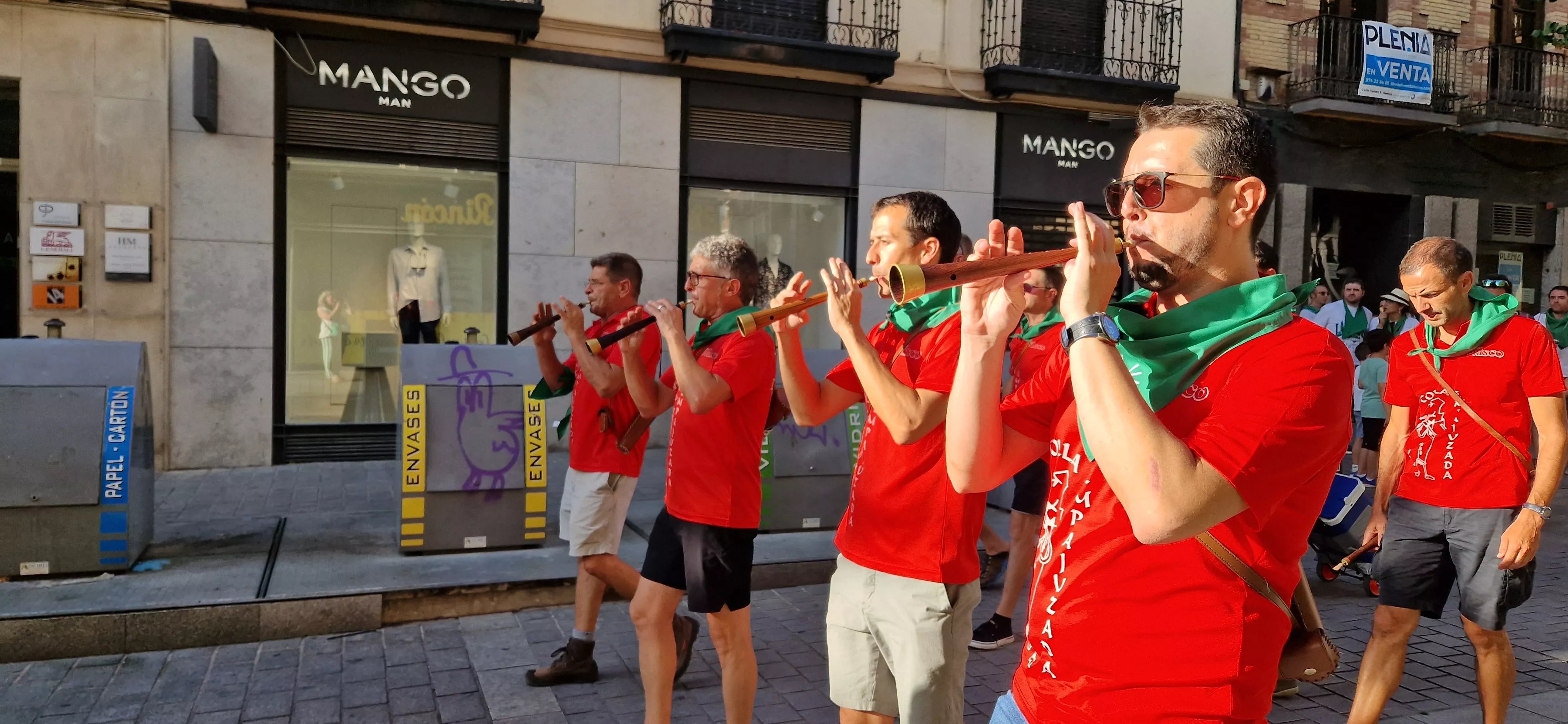 X Trobada de Gaiteros de Aragón y XXV aniversario de Gaiters de Tierra Plana. Foto Myriam Martínez