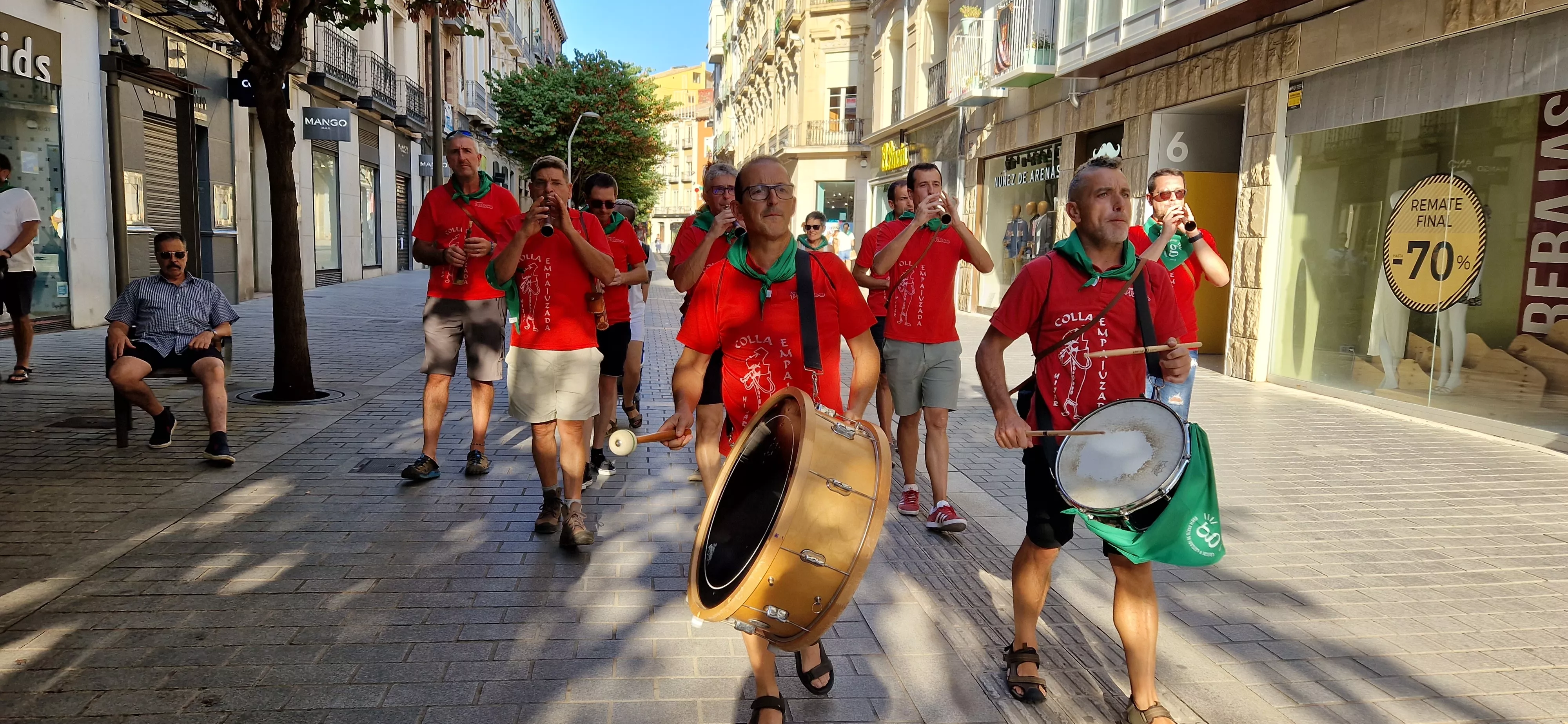 X Trobada de Gaiteros de Aragón y XXV aniversario de Gaiters de Tierra Plana. Foto Myriam Martínez