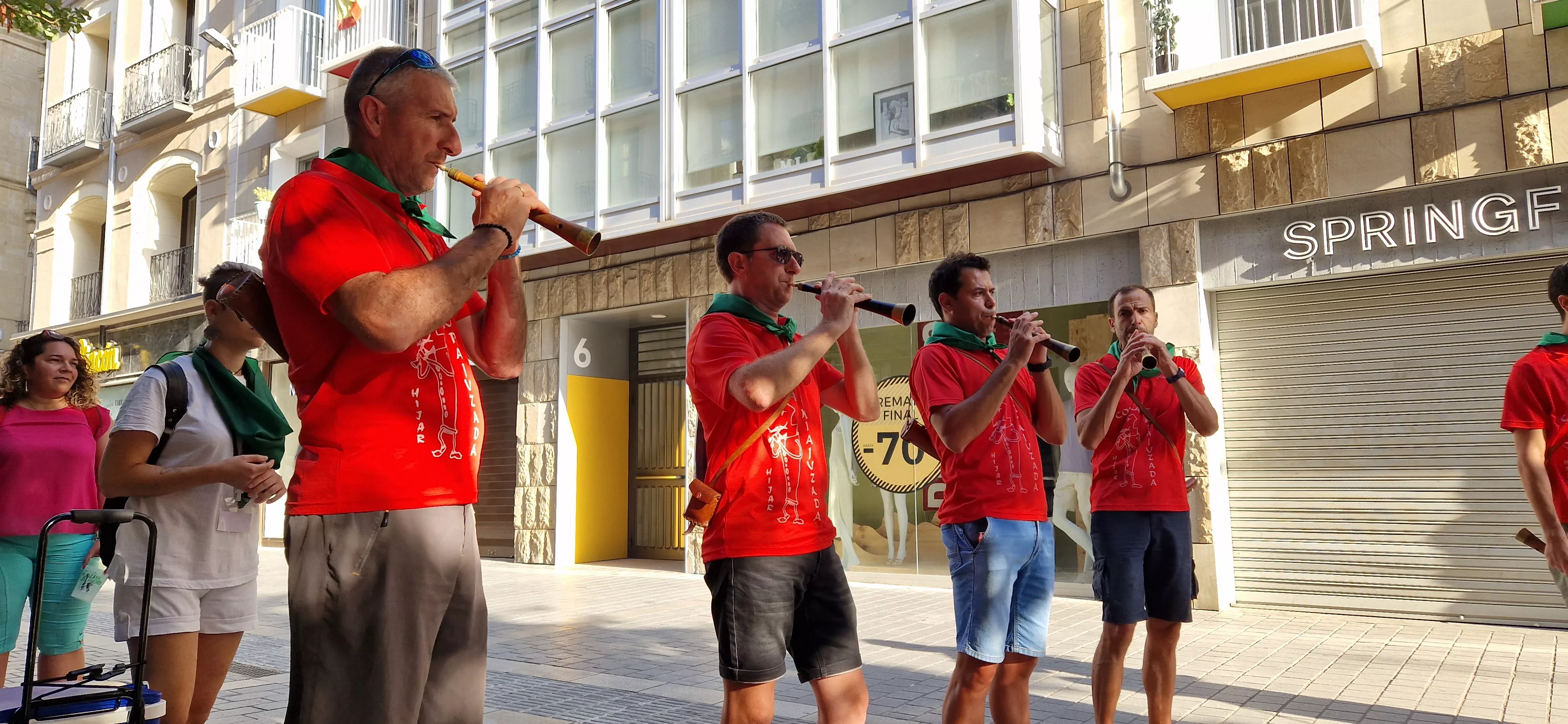 X Trobada de Gaiteros de Aragón y XXV aniversario de Gaiters de Tierra Plana. Foto Myriam Martínez