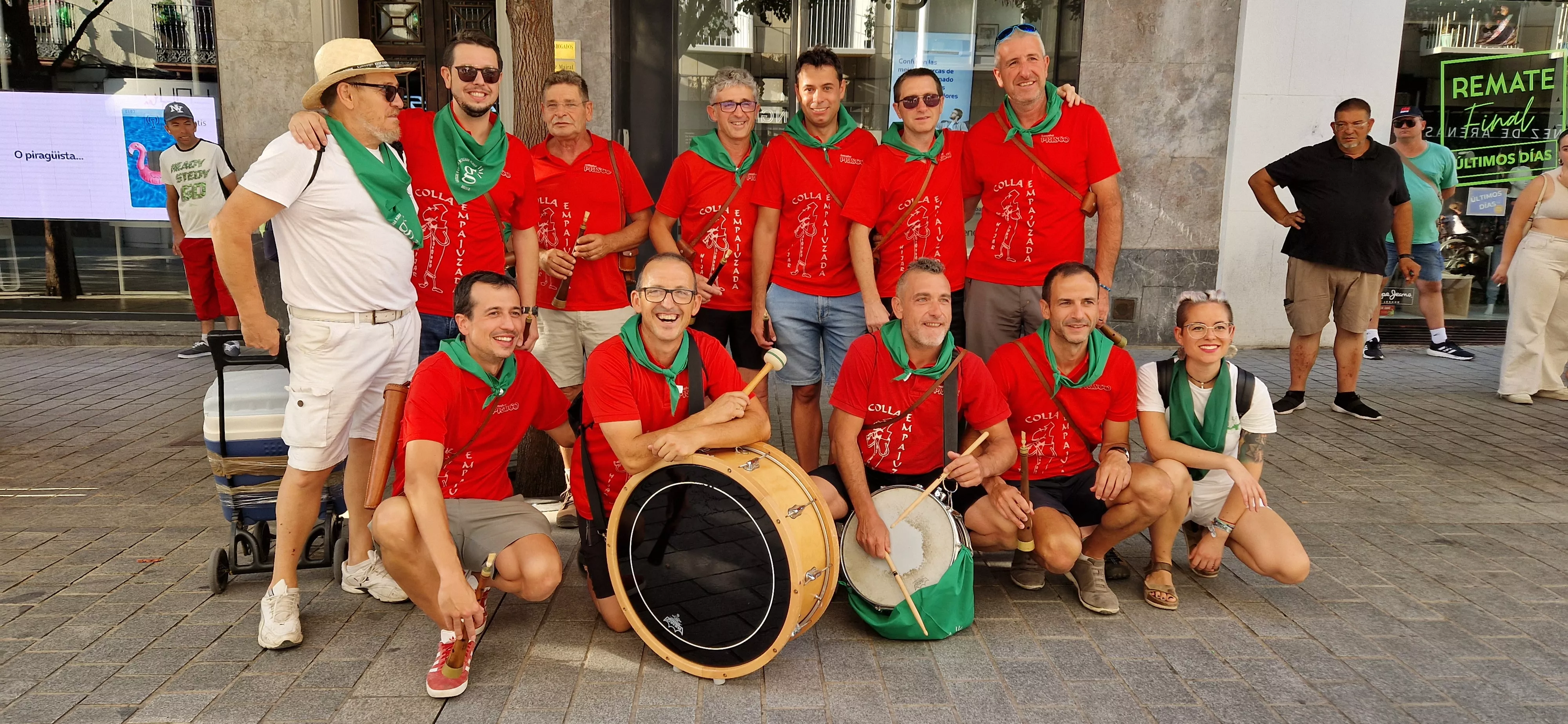 X Trobada de Gaiteros de Aragón y XXV aniversario de Gaiters de Tierra Plana. Foto Myriam Martínez