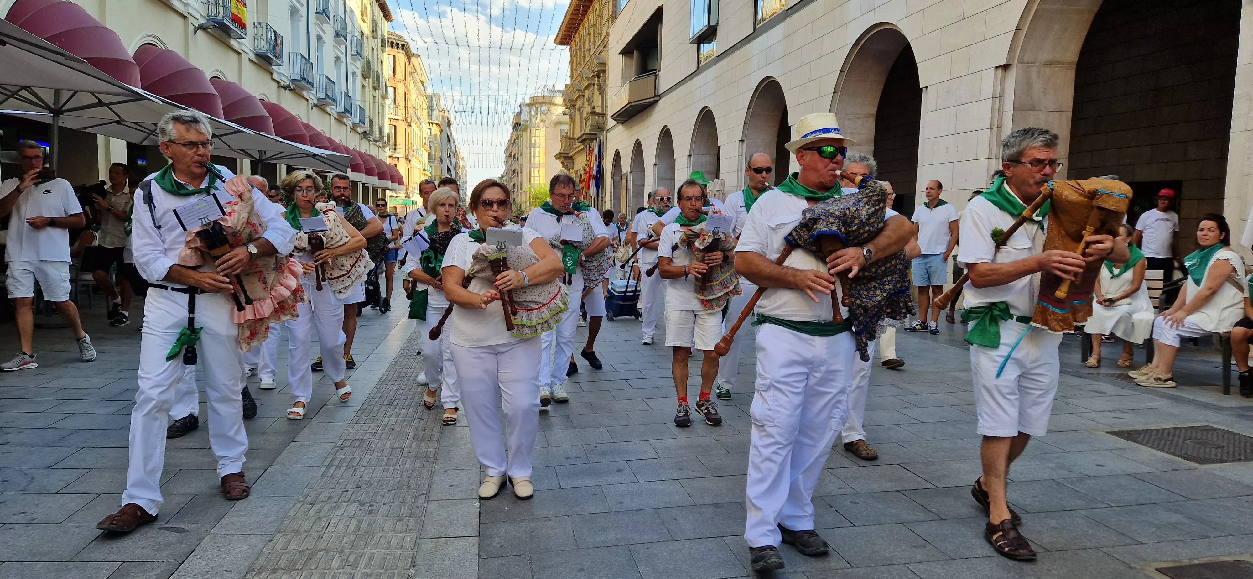 X Trobada de Gaiteros de Aragón y XXV aniversario de Gaiters de Tierra Plana. Foto Myriam Martínez