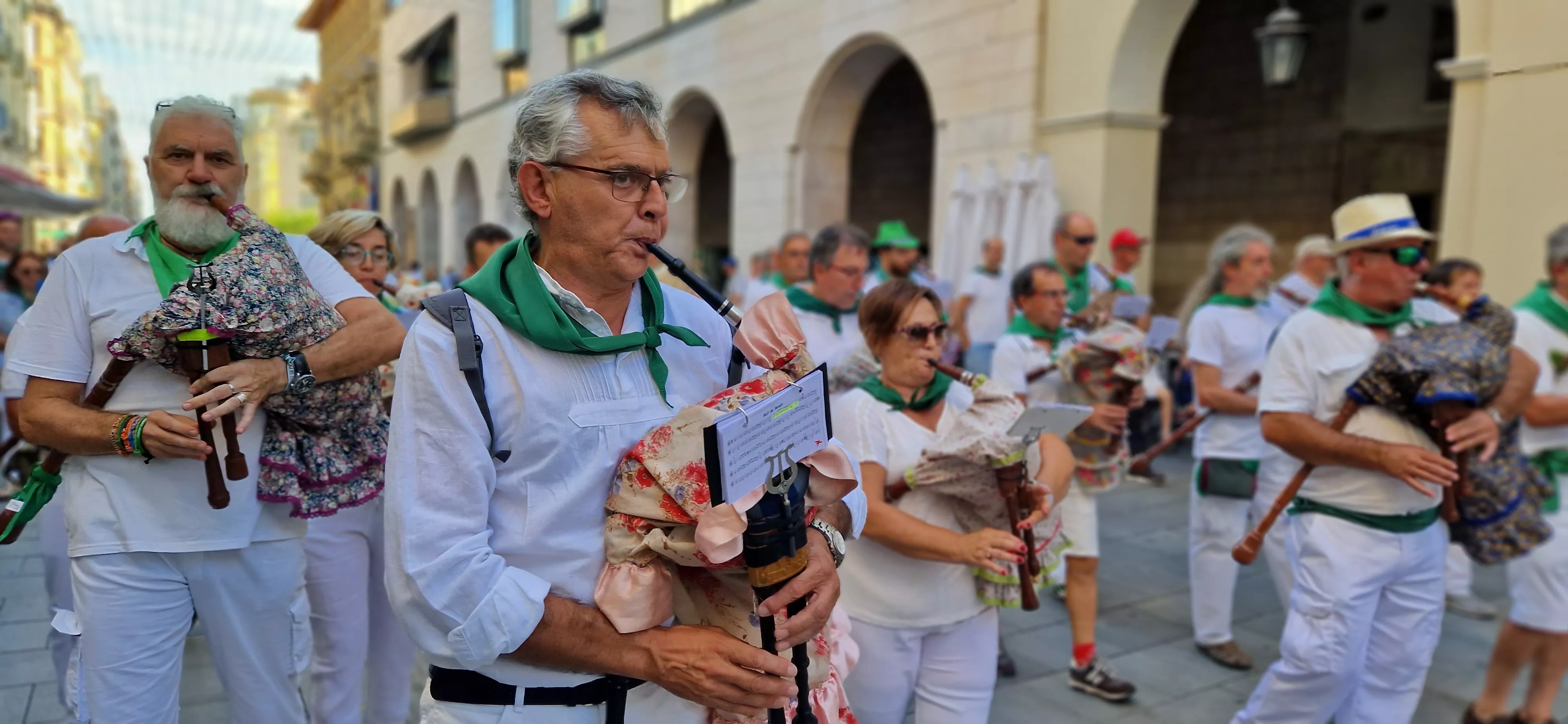 X Trobada de Gaiteros de Aragón y XXV aniversario de Gaiters de Tierra Plana. Foto Myriam Martínez
