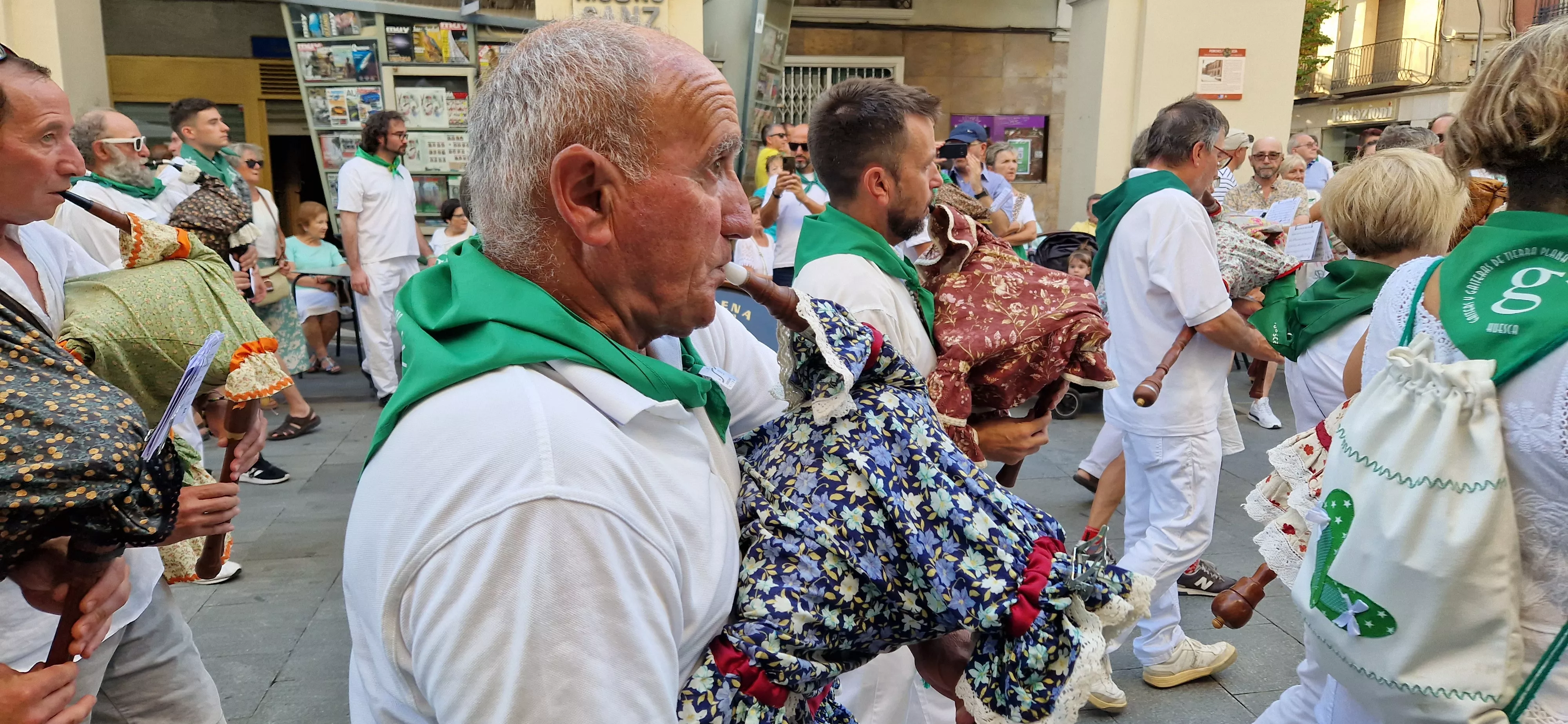 X Trobada de Gaiteros de Aragón y XXV aniversario de Gaiters de Tierra Plana. Foto Myriam Martínez
