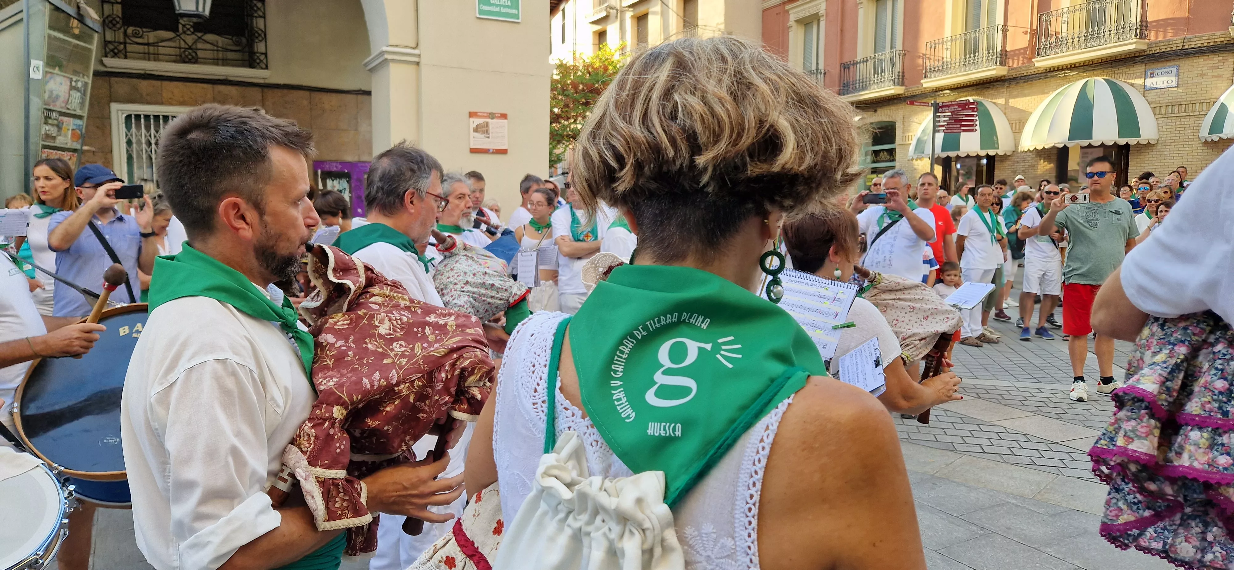 X Trobada de Gaiteros de Aragón y XXV aniversario de Gaiters de Tierra Plana. Foto Myriam Martínez