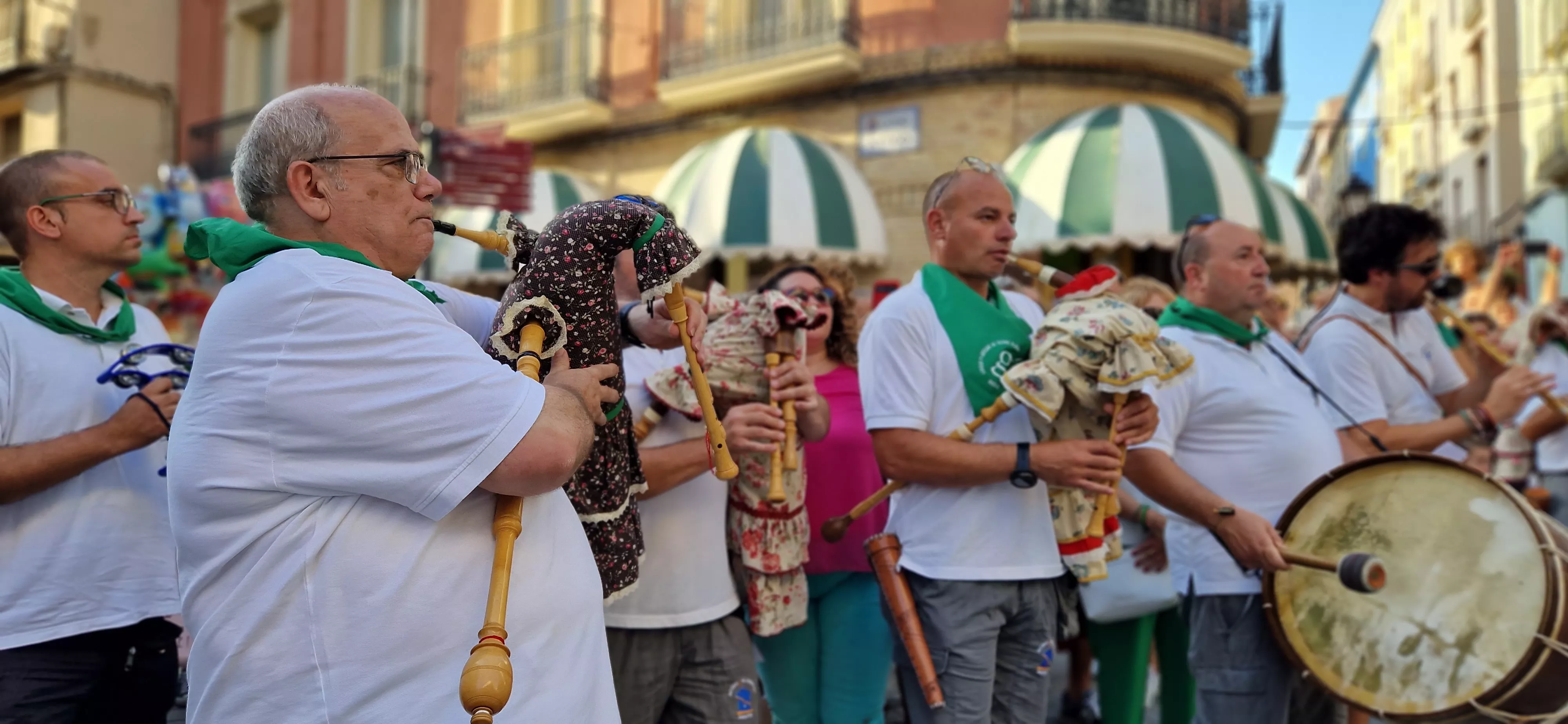 X Trobada de Gaiteros de Aragón y XXV aniversario de Gaiters de Tierra Plana. Foto Myriam Martínez