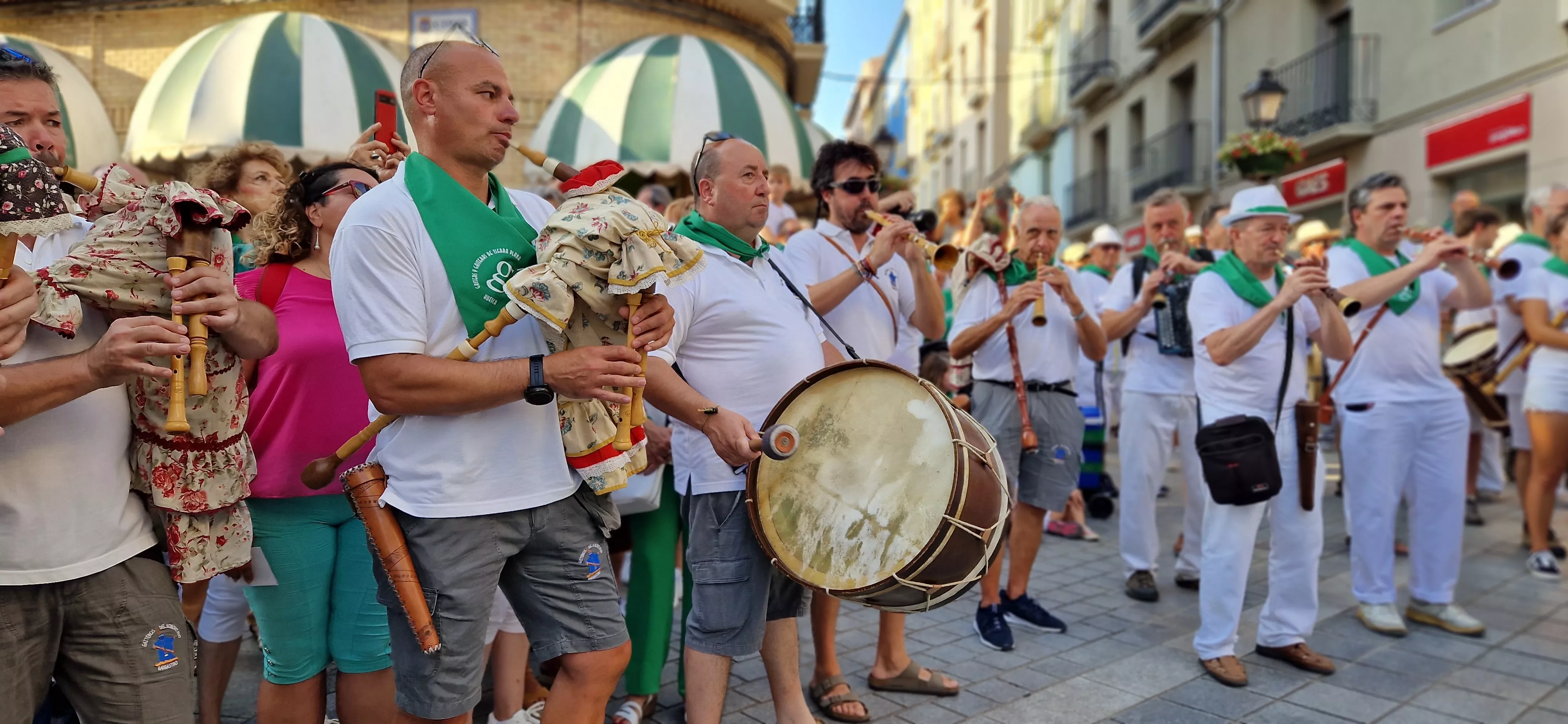 X Trobada de Gaiteros de Aragón y XXV aniversario de Gaiters de Tierra Plana. Foto Myriam Martínez