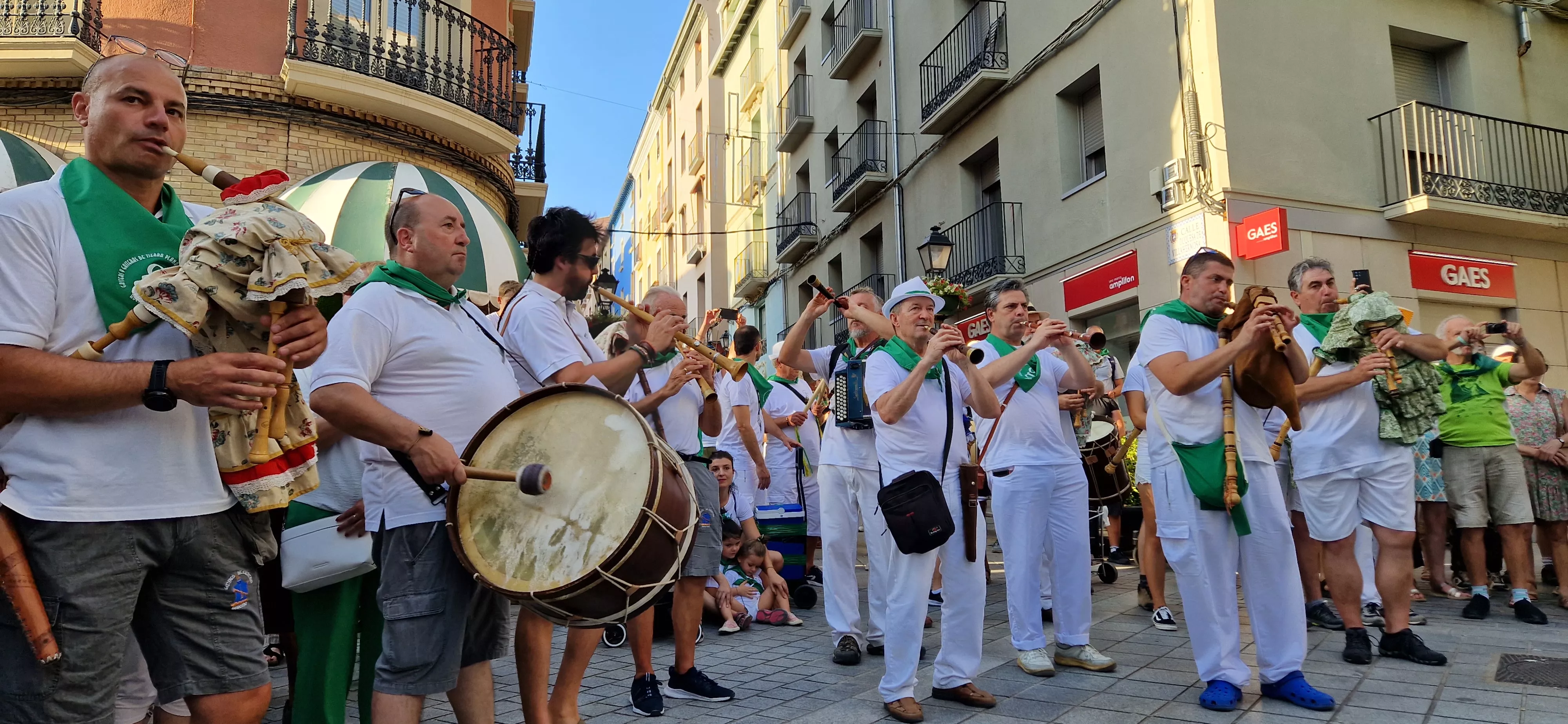 X Trobada de Gaiteros de Aragón y XXV aniversario de Gaiters de Tierra Plana. Foto Myriam Martínez