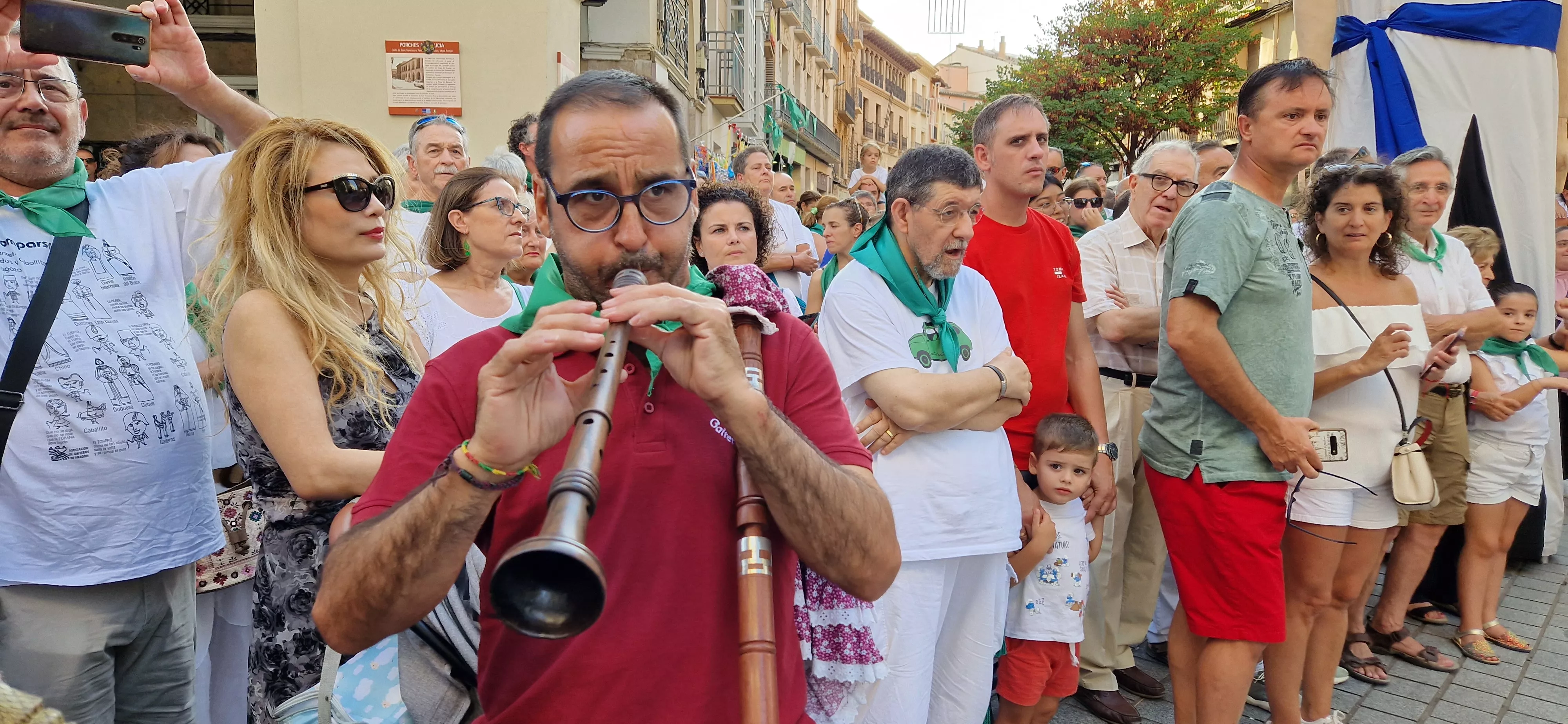 X Trobada de Gaiteros de Aragón y XXV aniversario de Gaiters de Tierra Plana. Foto Myriam Martínez