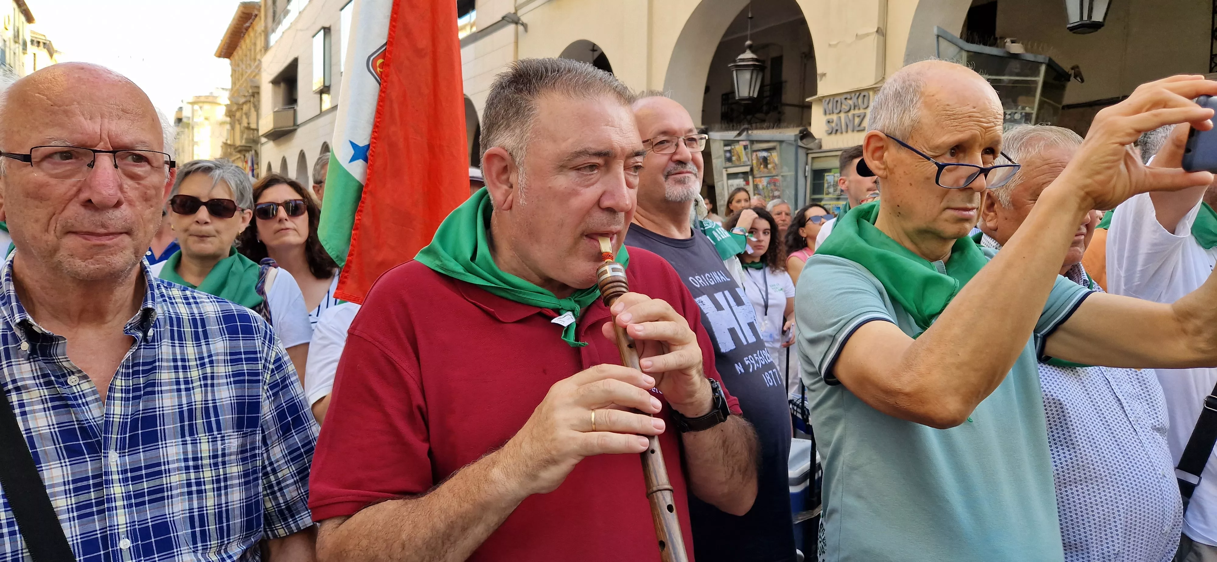 X Trobada de Gaiteros de Aragón y XXV aniversario de Gaiters de Tierra Plana. Foto Myriam Martínez