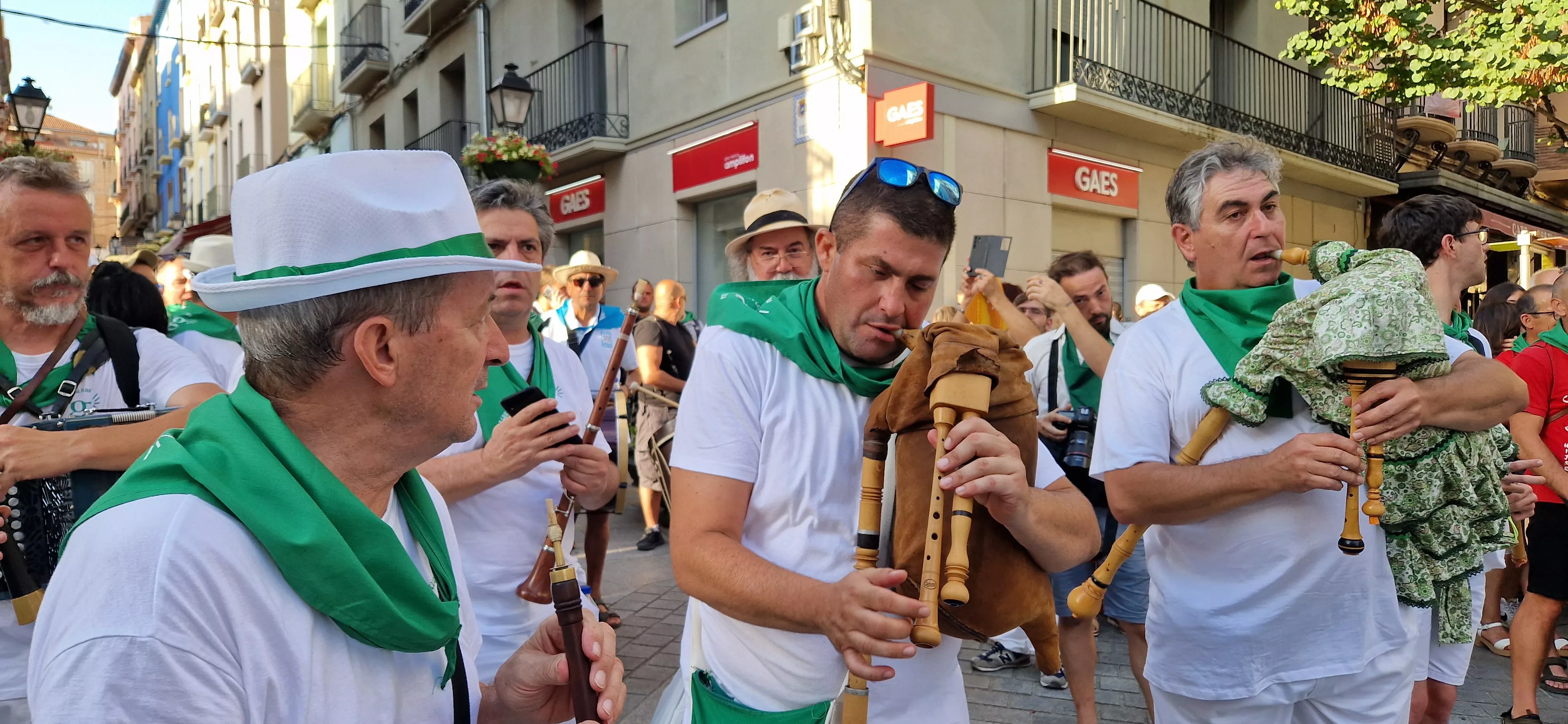 X Trobada de Gaiteros de Aragón y XXV aniversario de Gaiters de Tierra Plana. Foto Myriam Martínez