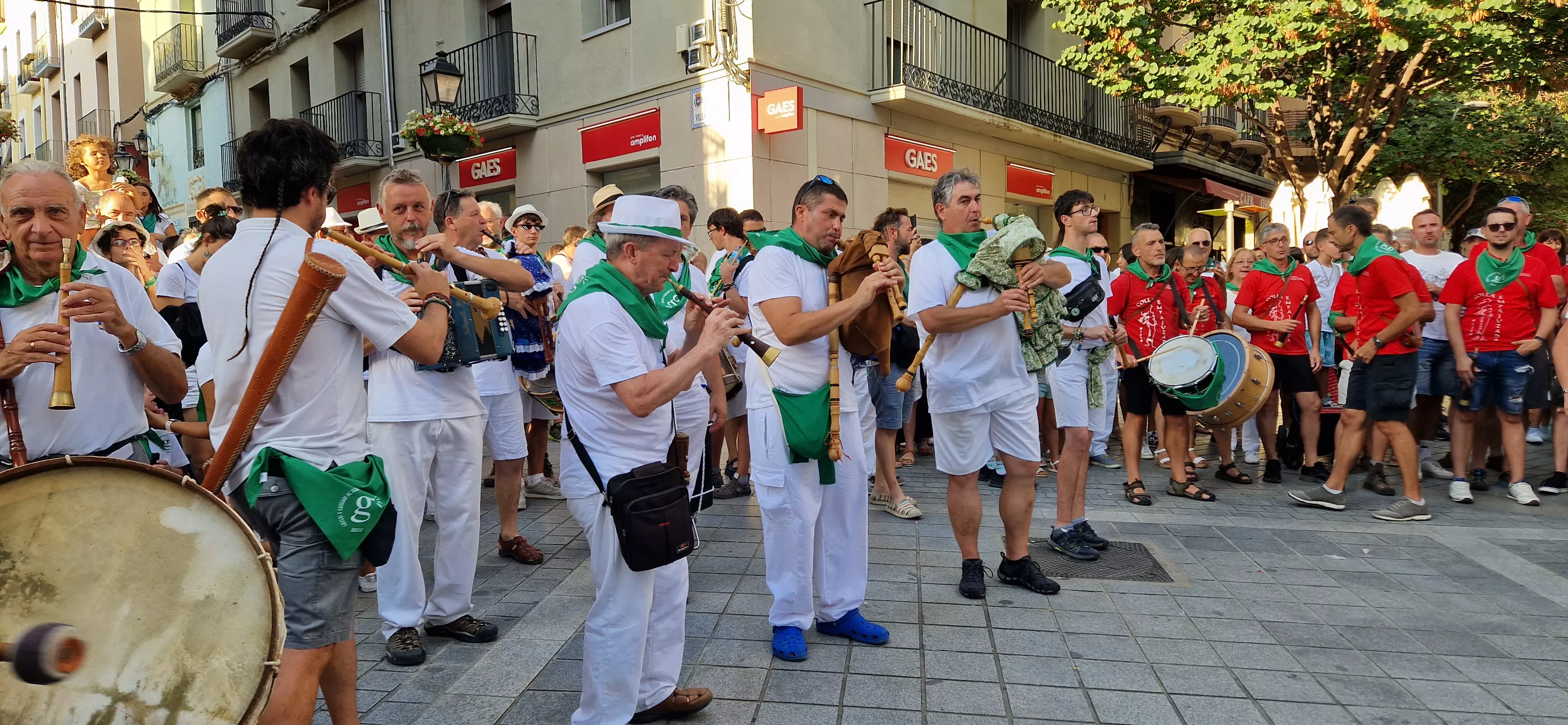 X Trobada de Gaiteros de Aragón y XXV aniversario de Gaiters de Tierra Plana. Foto Myriam Martínez