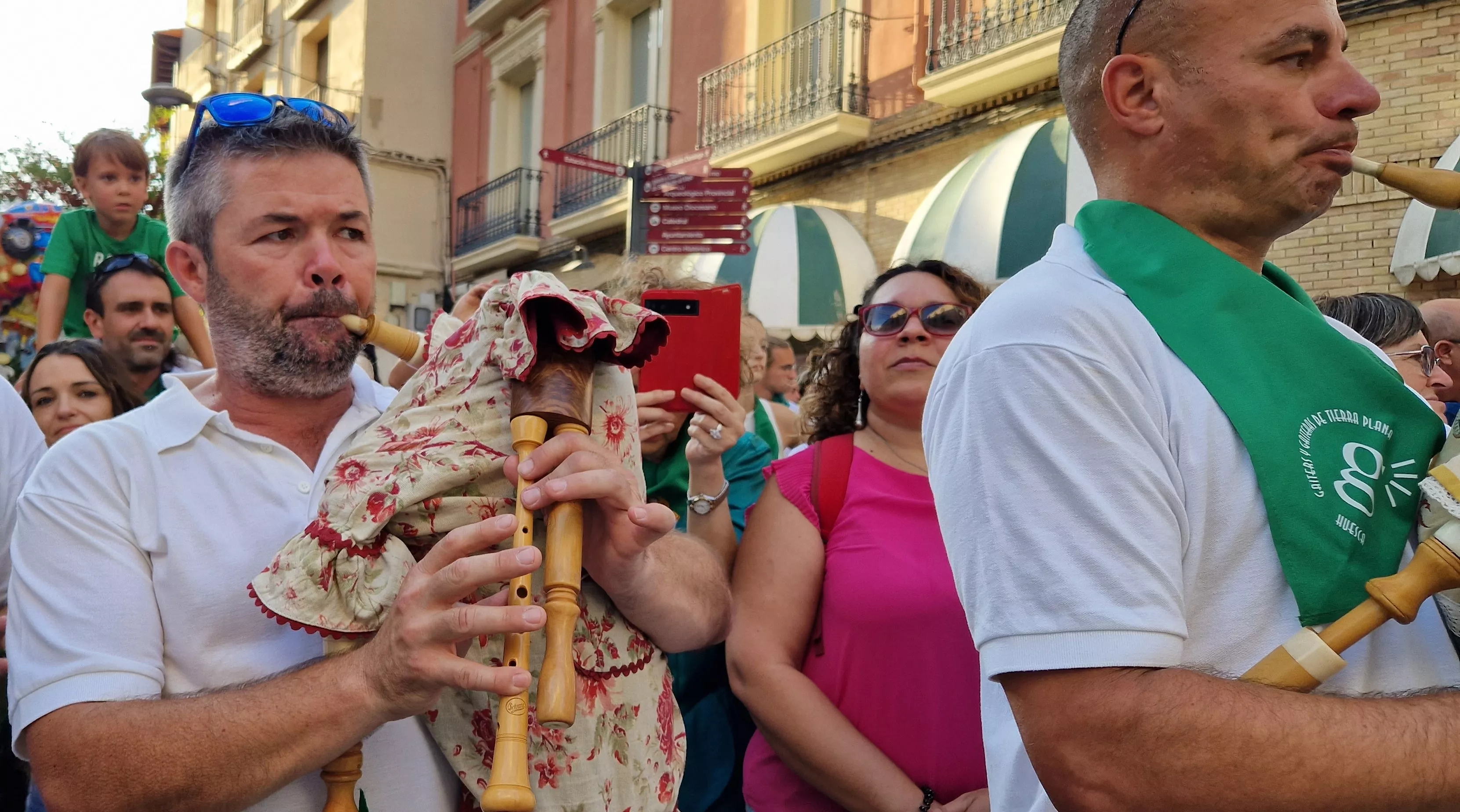 X Trobada de Gaiteros de Aragón y XXV aniversario de Gaiters de Tierra Plana. Foto Myriam Martínez