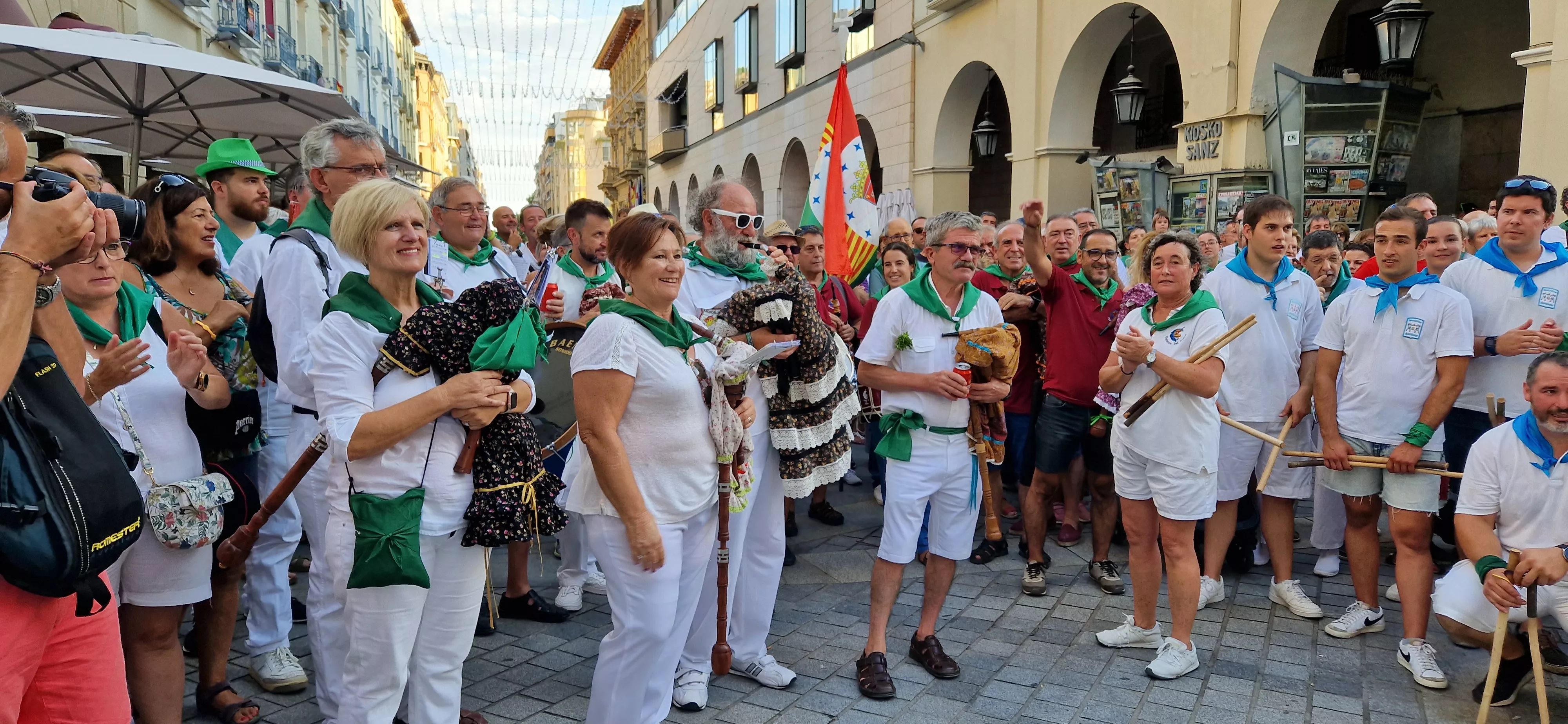 X Trobada de Gaiteros de Aragón y XXV aniversario de Gaiters de Tierra Plana. Foto Myriam Martínez