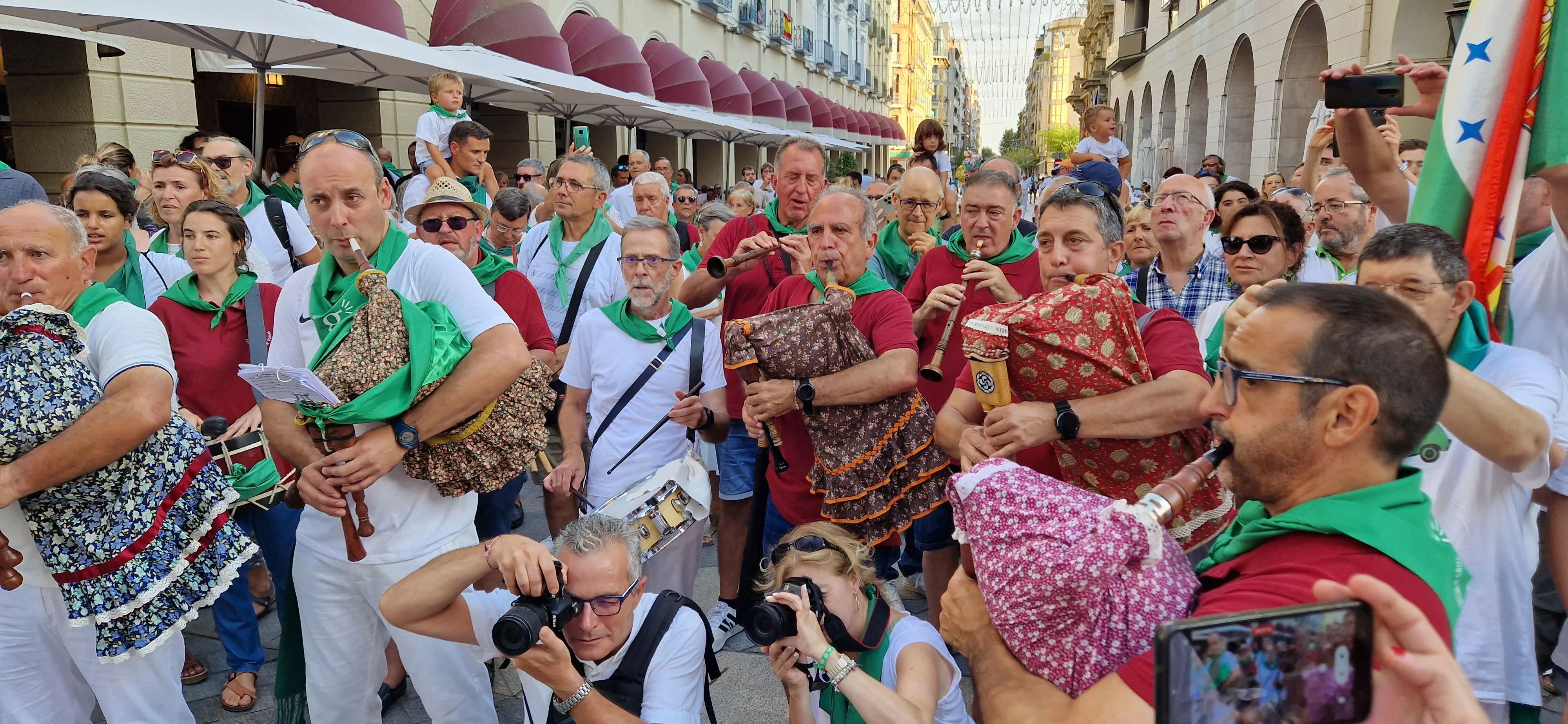 X Trobada de Gaiteros de Aragón y XXV aniversario de Gaiters de Tierra Plana. Foto Myriam Martínez