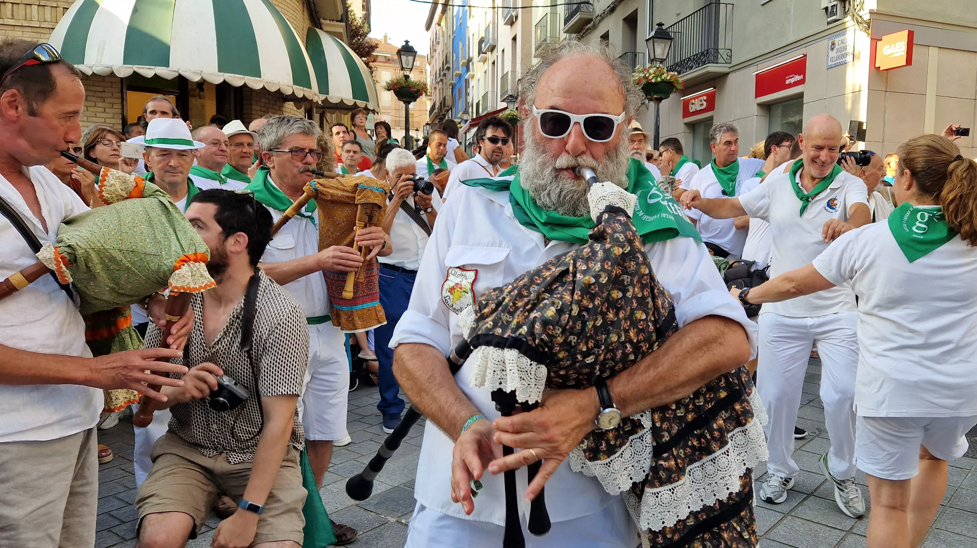 X Trobada de Gaiteros de Aragón y XXV aniversario de Gaiters de Tierra Plana. Foto Myriam Martínez