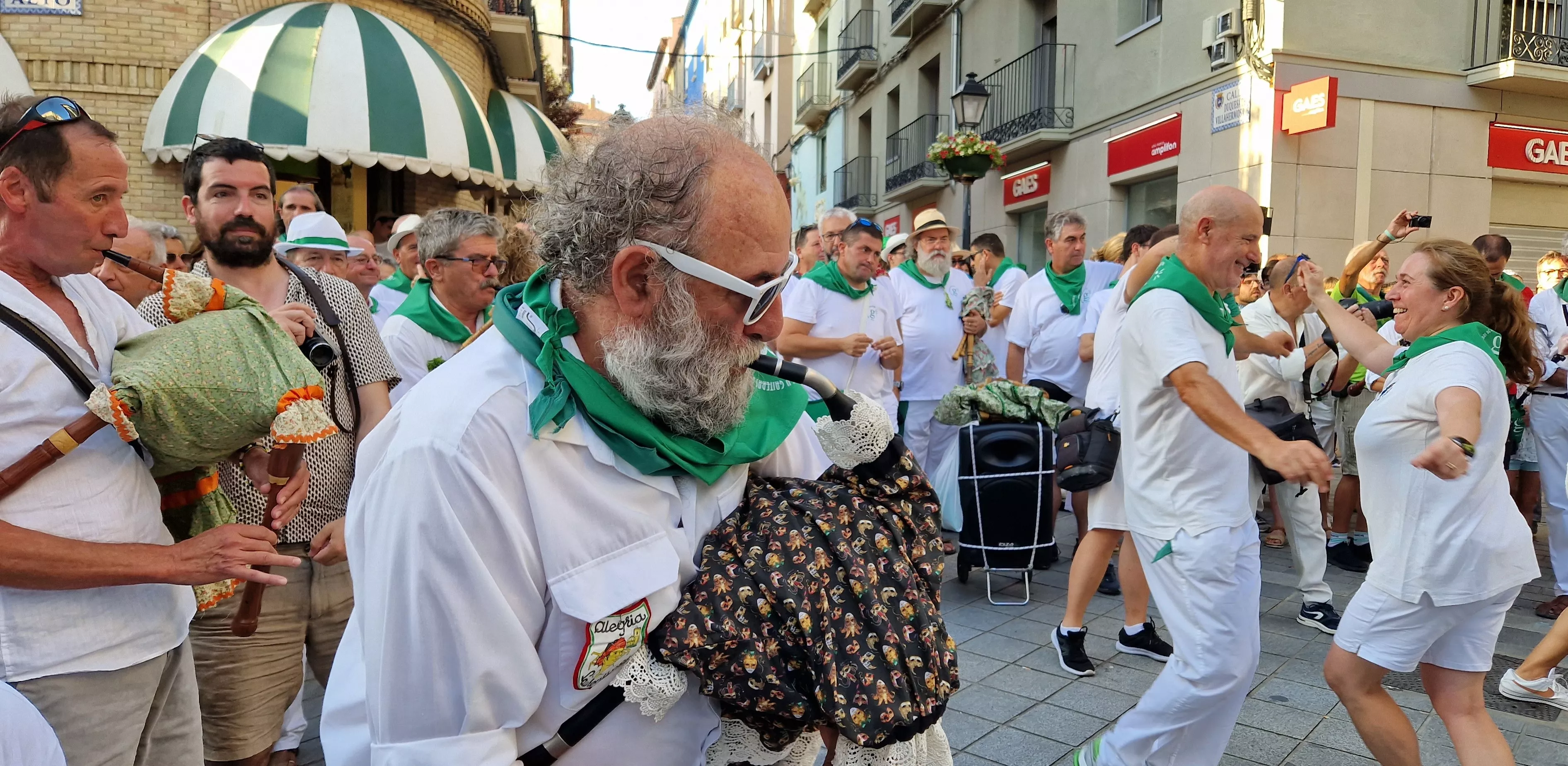 X Trobada de Gaiteros de Aragón y XXV aniversario de Gaiters de Tierra Plana. Foto Myriam Martínez