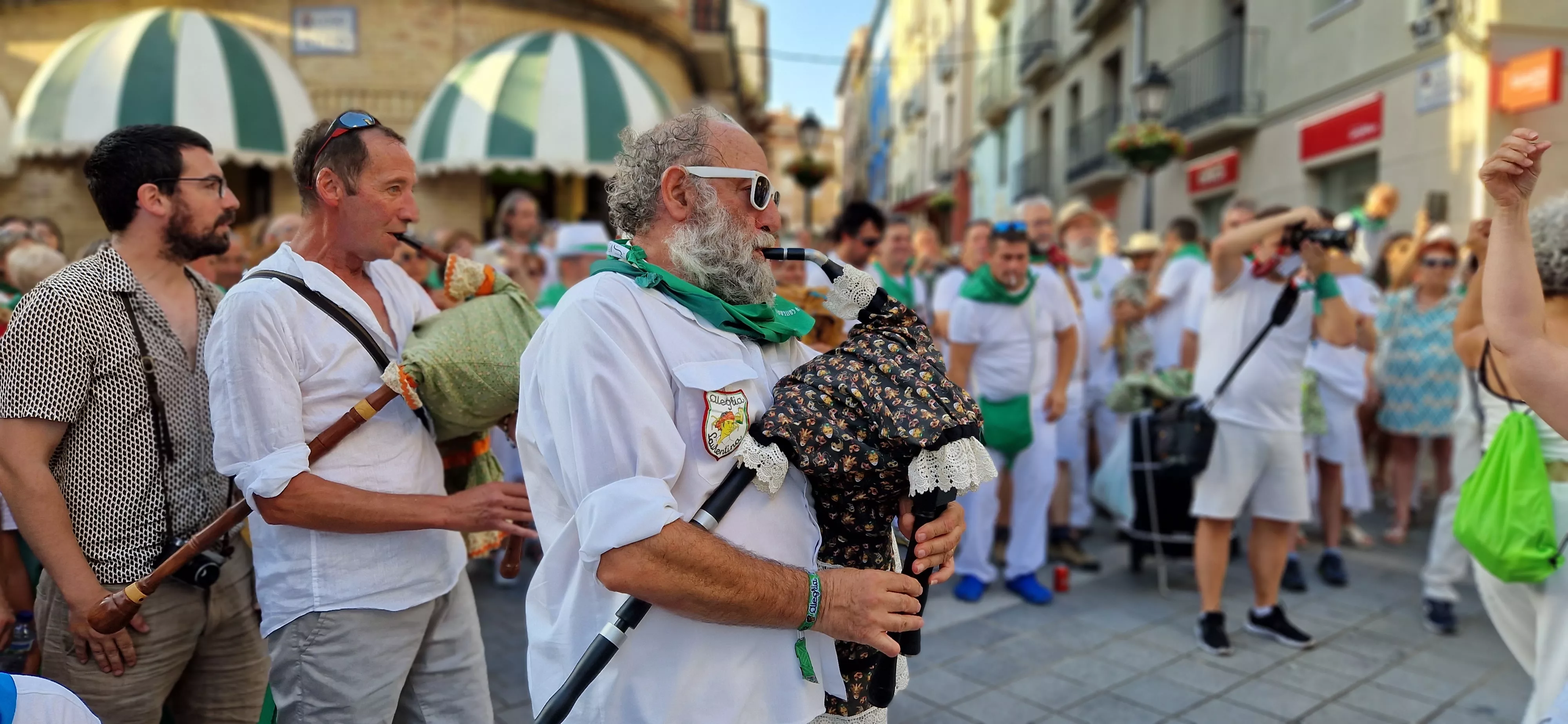 X Trobada de Gaiteros de Aragón y XXV aniversario de Gaiters de Tierra Plana. Foto Myriam Martínez