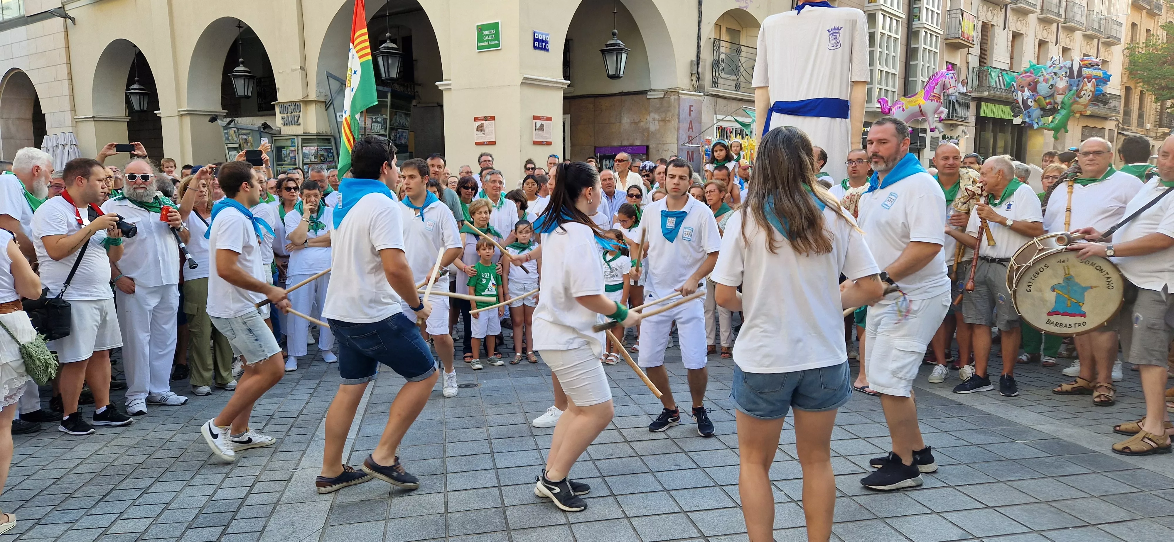 X Trobada de Gaiteros de Aragón y XXV aniversario de Gaiters de Tierra Plana. Foto Myriam Martínez