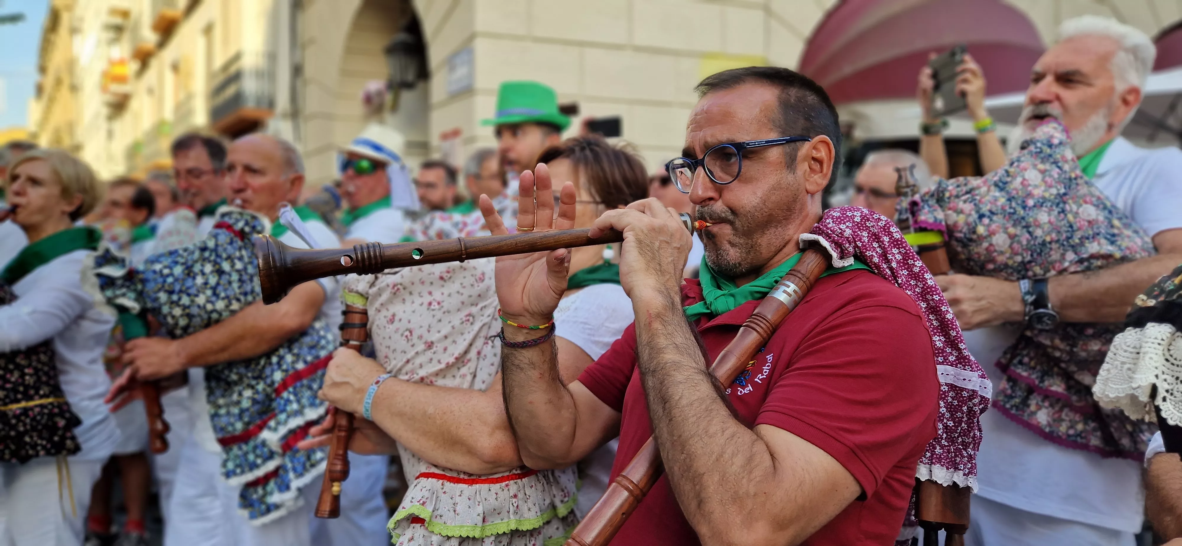 X Trobada de Gaiteros de Aragón y XXV aniversario de Gaiters de Tierra Plana. Foto Myriam Martínez