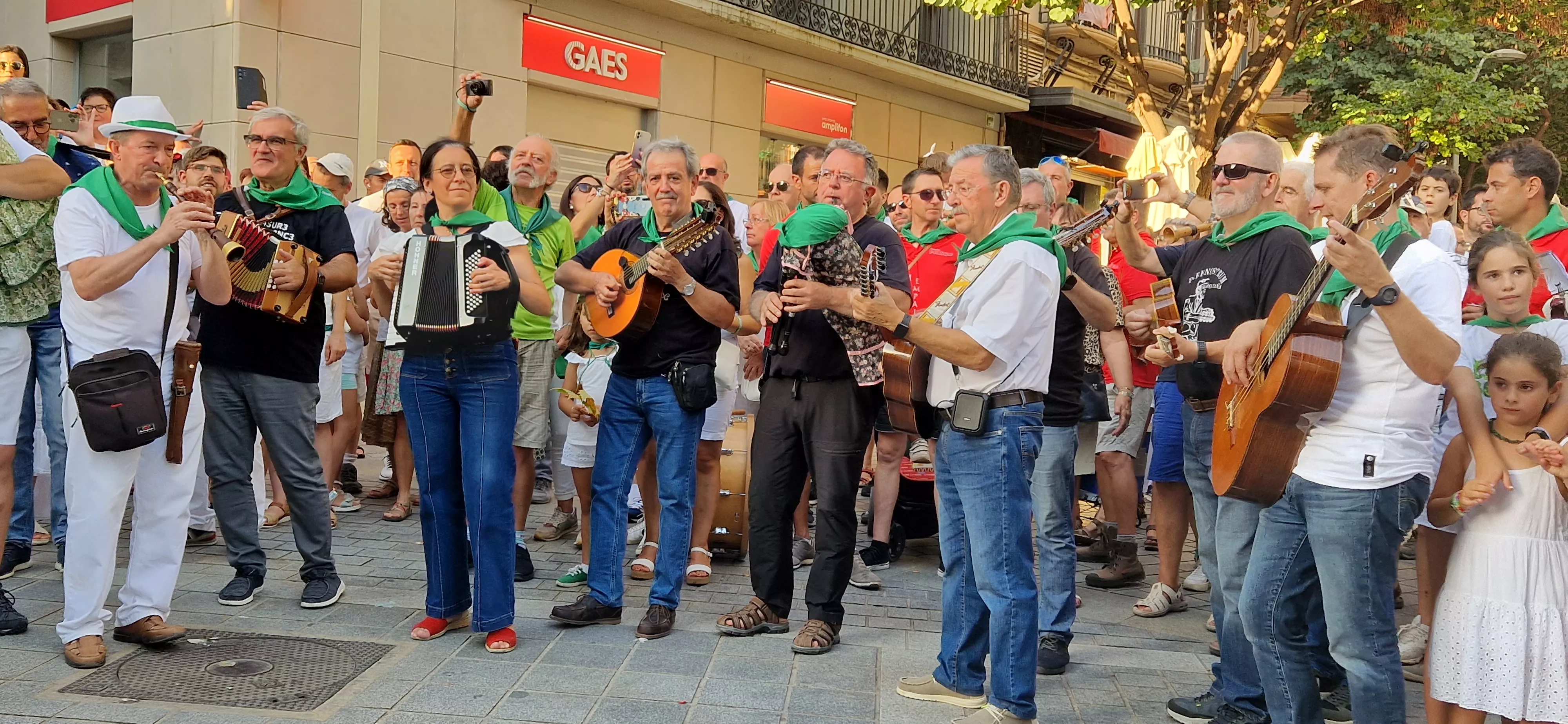 X Trobada de Gaiteros de Aragón y XXV aniversario de Gaiters de Tierra Plana. Foto Myriam Martínez
