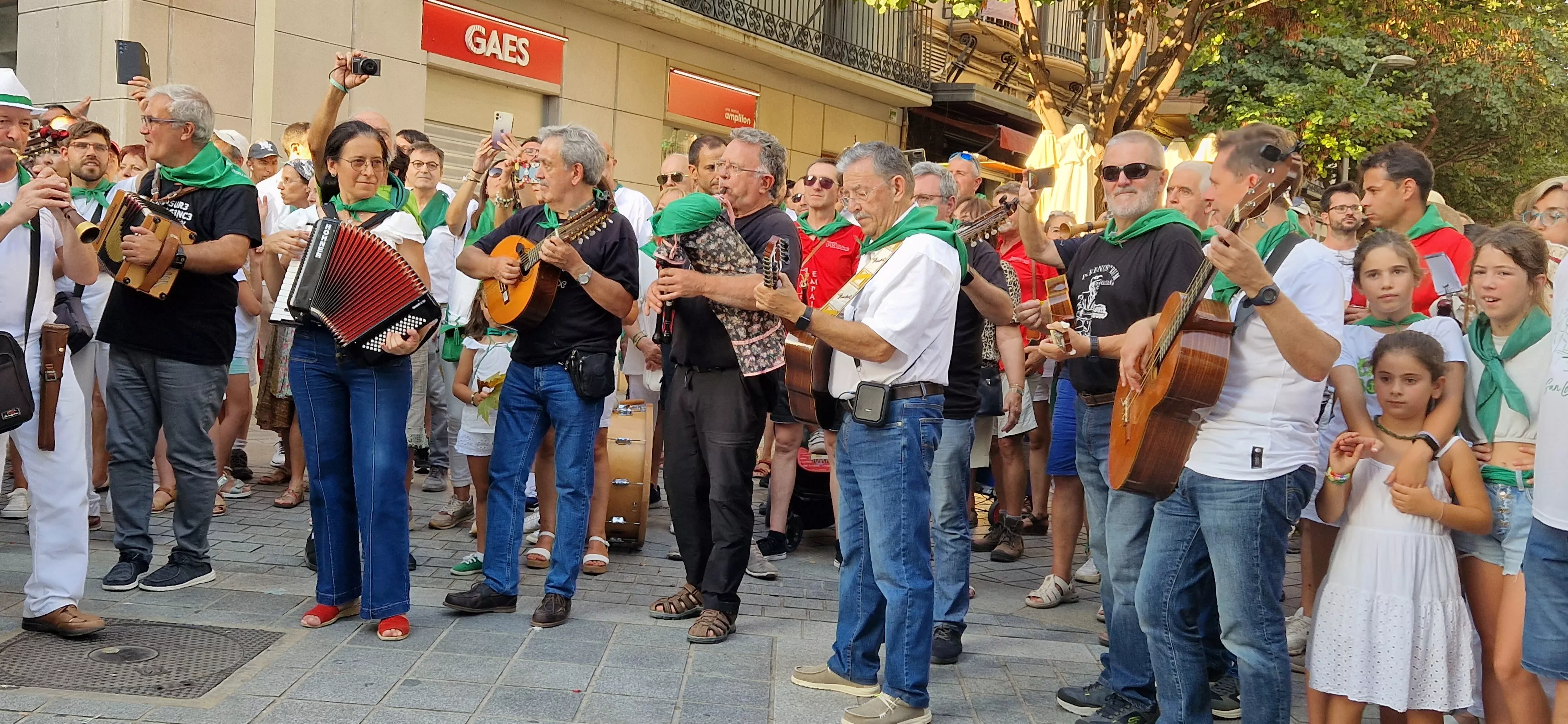 X Trobada de Gaiteros de Aragón y XXV aniversario de Gaiters de Tierra Plana. Foto Myriam Martínez