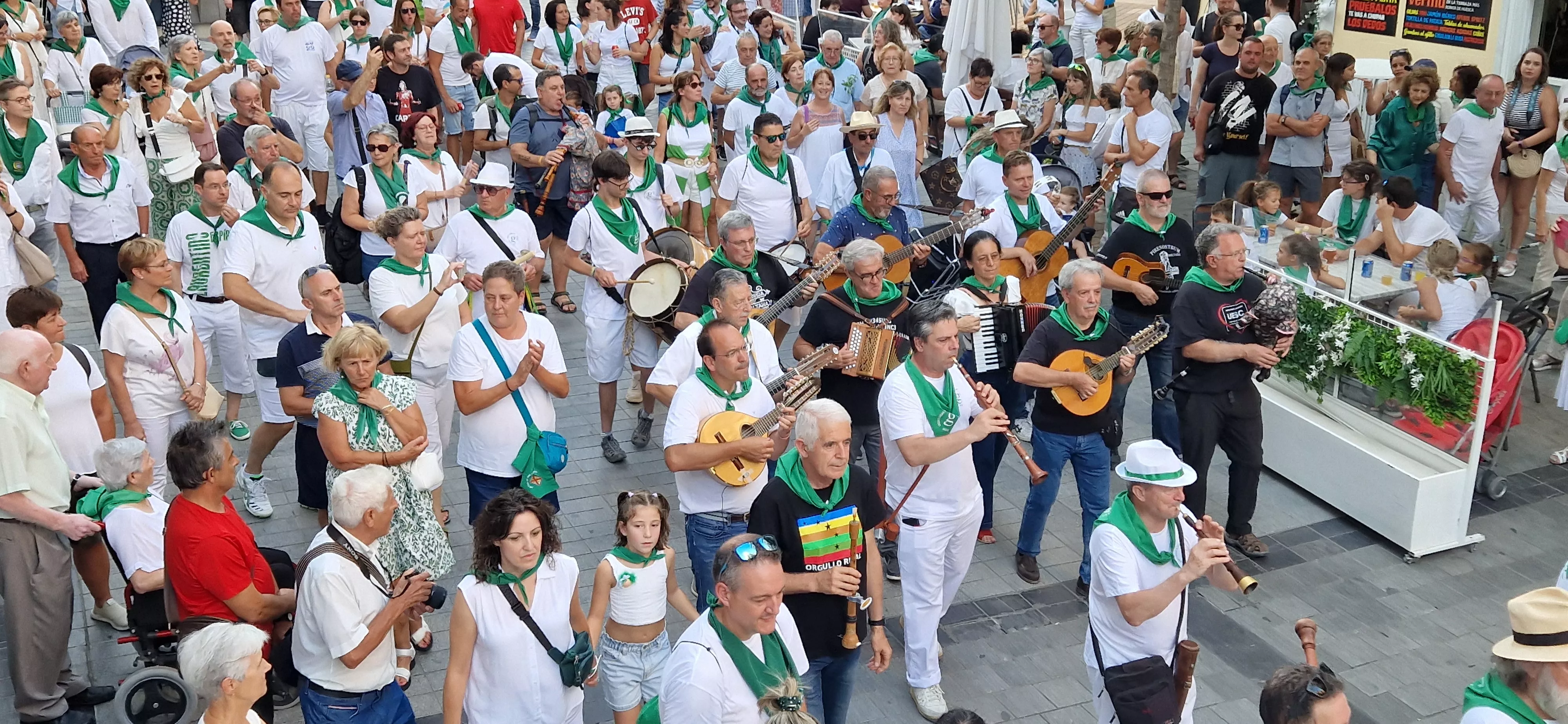 X Trobada de Gaiteros de Aragón y XXV aniversario de Gaiters de Tierra Plana. Foto Myriam Martínez