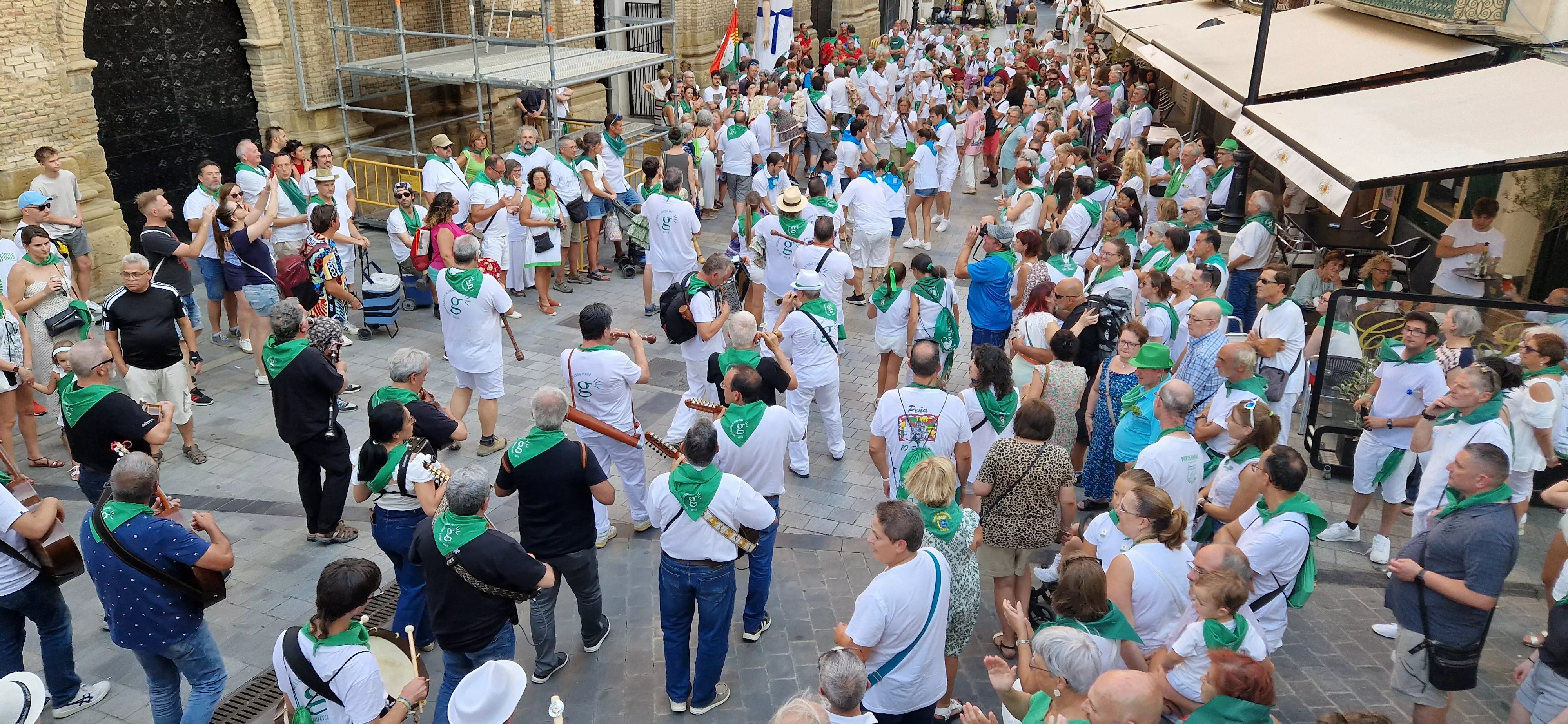 X Trobada de Gaiteros de Aragón y XXV aniversario de Gaiters de Tierra Plana. Foto Myriam Martínez