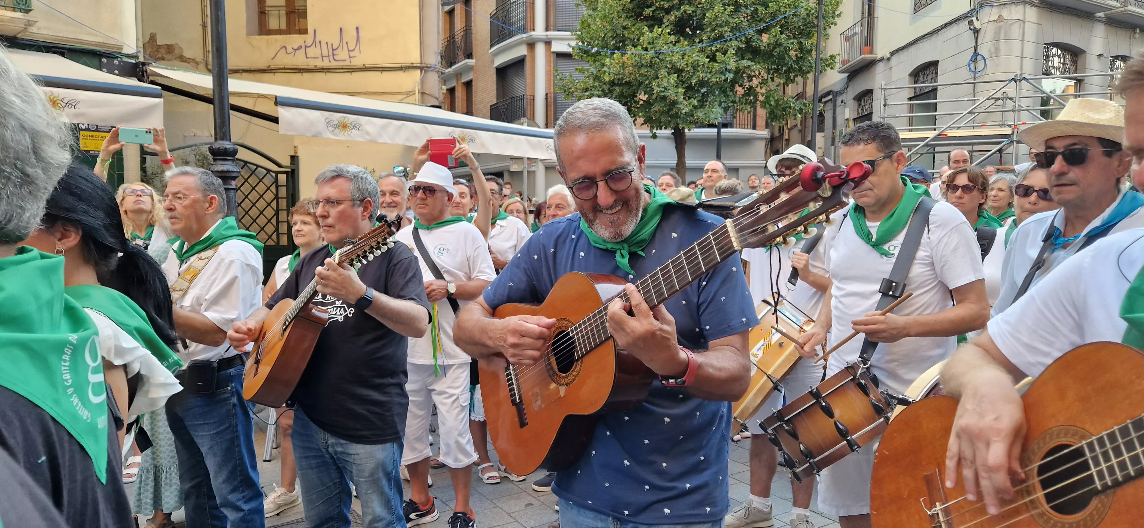 X Trobada de Gaiteros de Aragón y XXV aniversario de Gaiters de Tierra Plana. Foto Myriam Martínez