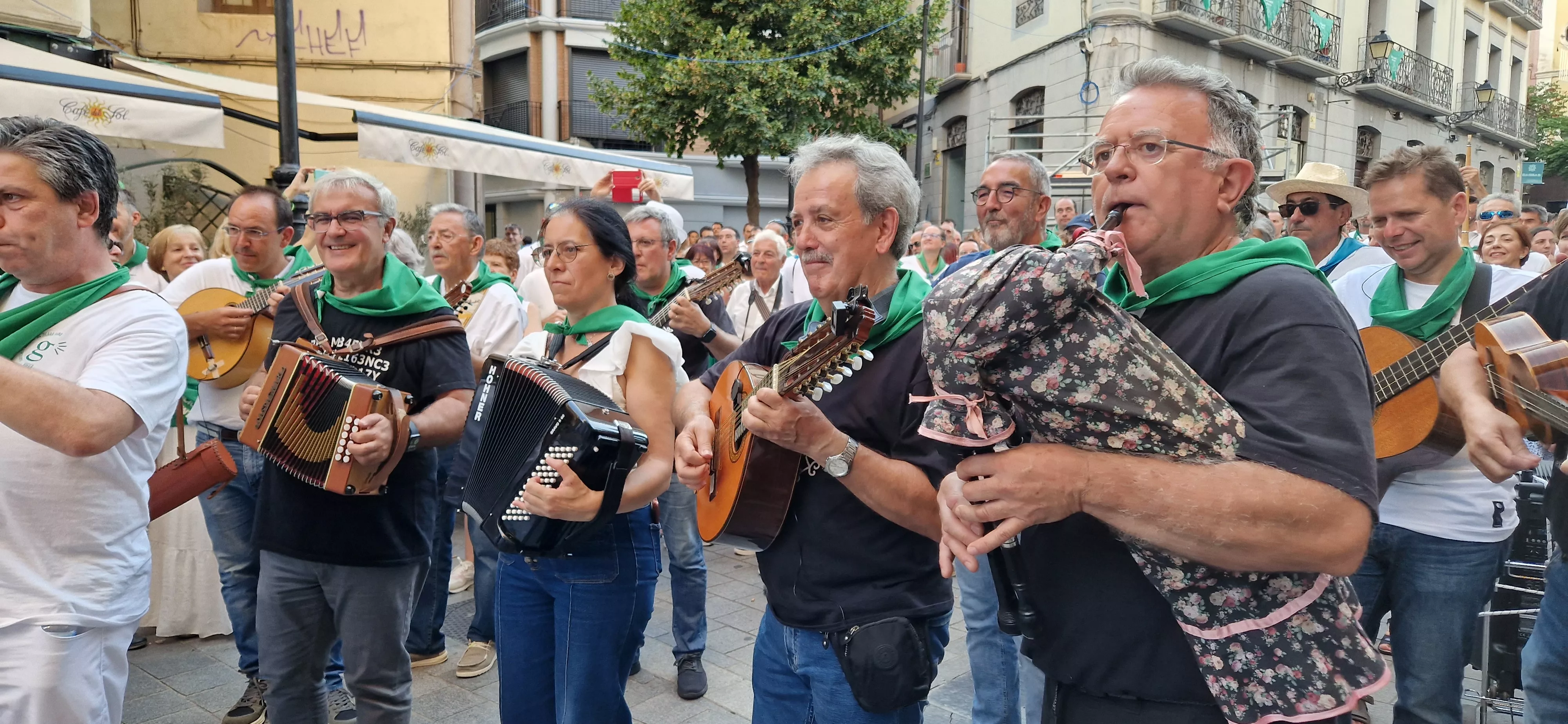 X Trobada de Gaiteros de Aragón y XXV aniversario de Gaiters de Tierra Plana. Foto Myriam Martínez