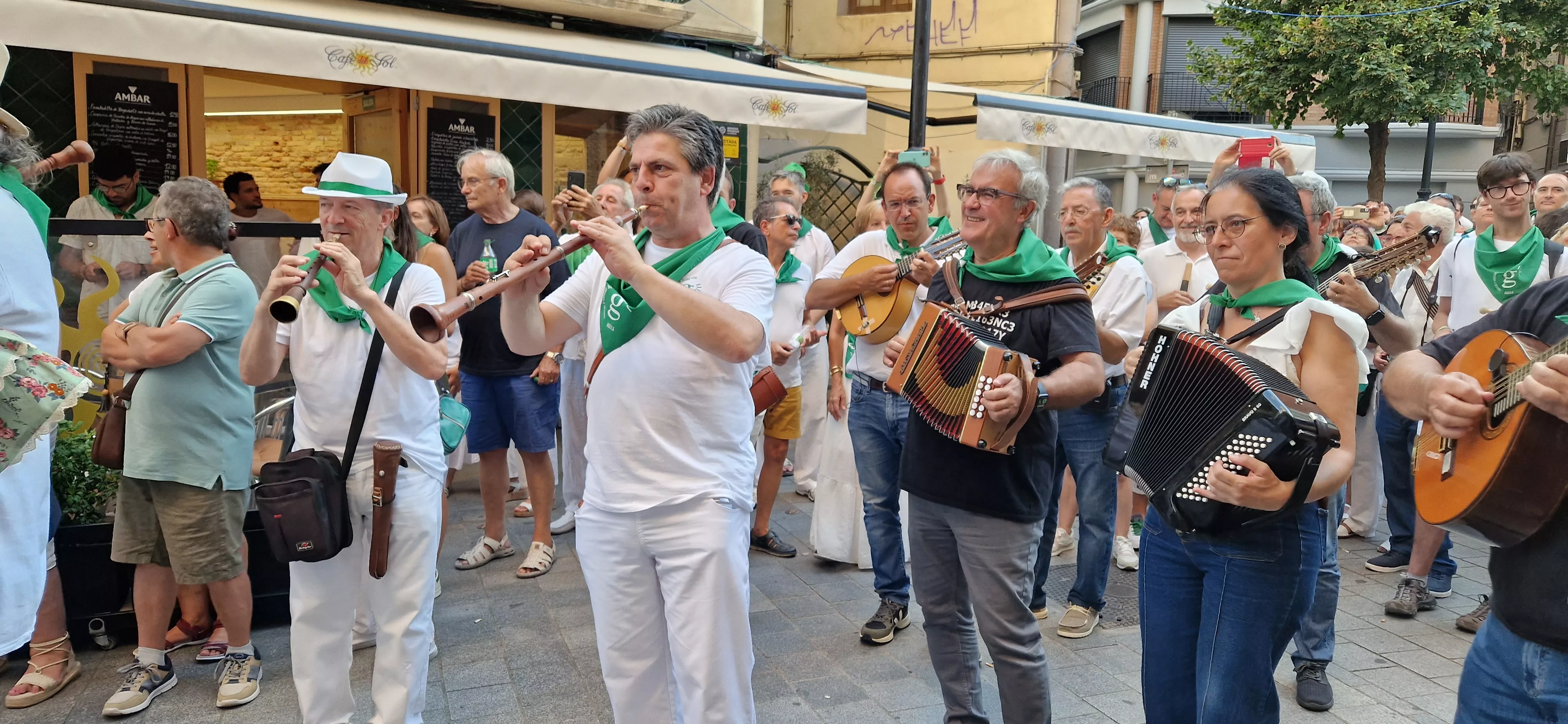 X Trobada de Gaiteros de Aragón y XXV aniversario de Gaiters de Tierra Plana. Foto Myriam Martínez