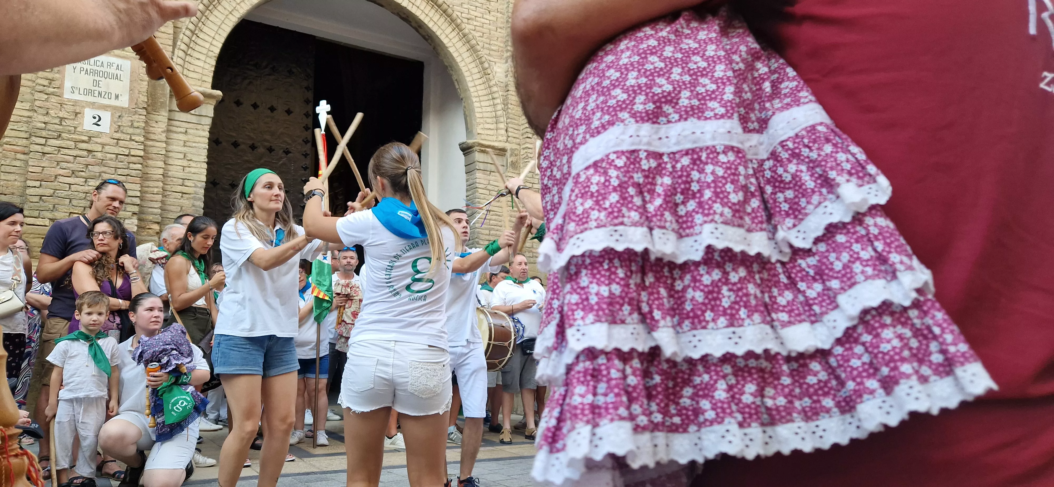 X Trobada de Gaiteros de Aragón y XXV aniversario de Gaiters de Tierra Plana. Foto Myriam Martínez