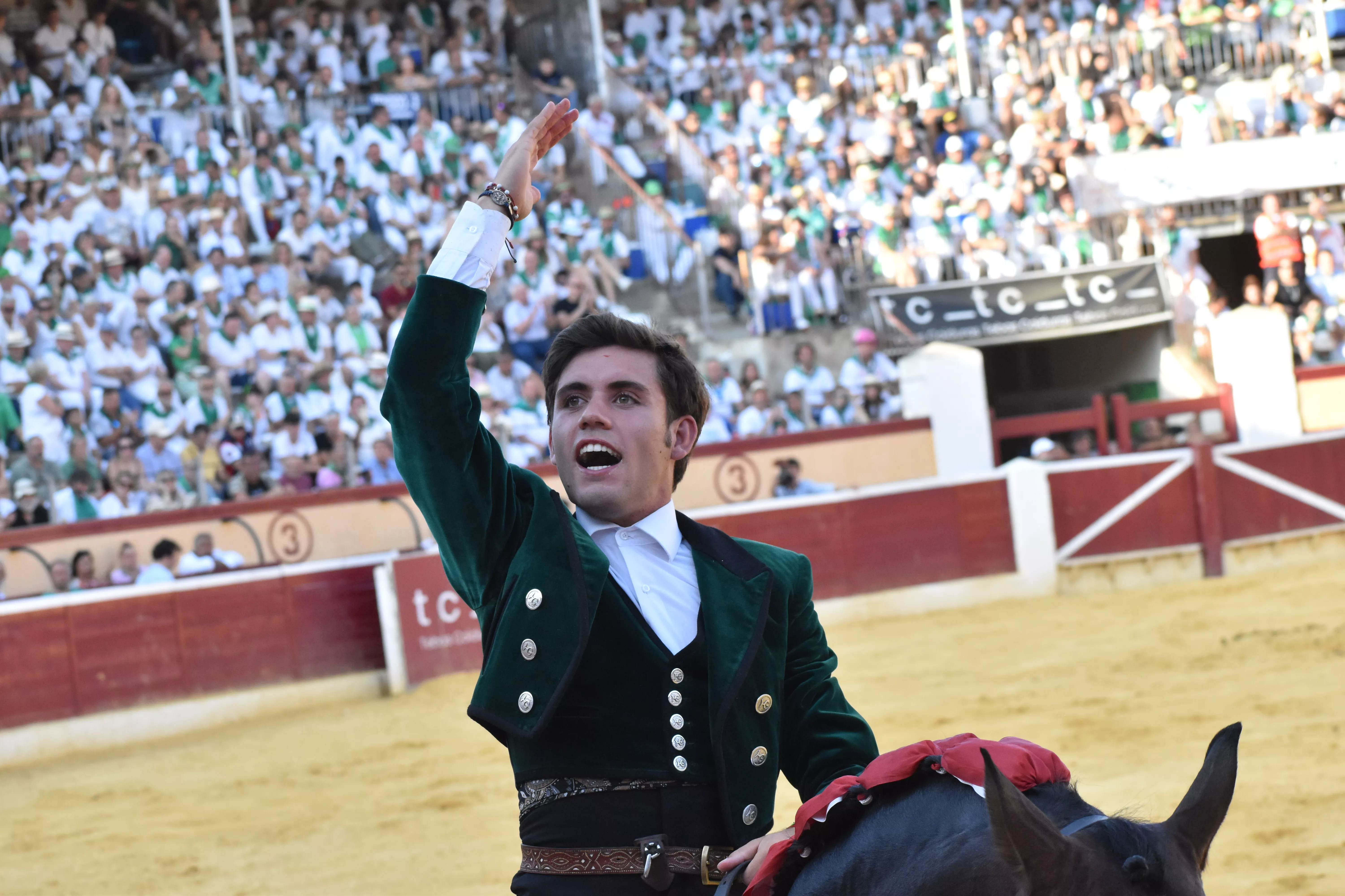 Quinta y última corrida de la Feria de La Albahaca de Huesca. Foto: Carlos Jalle