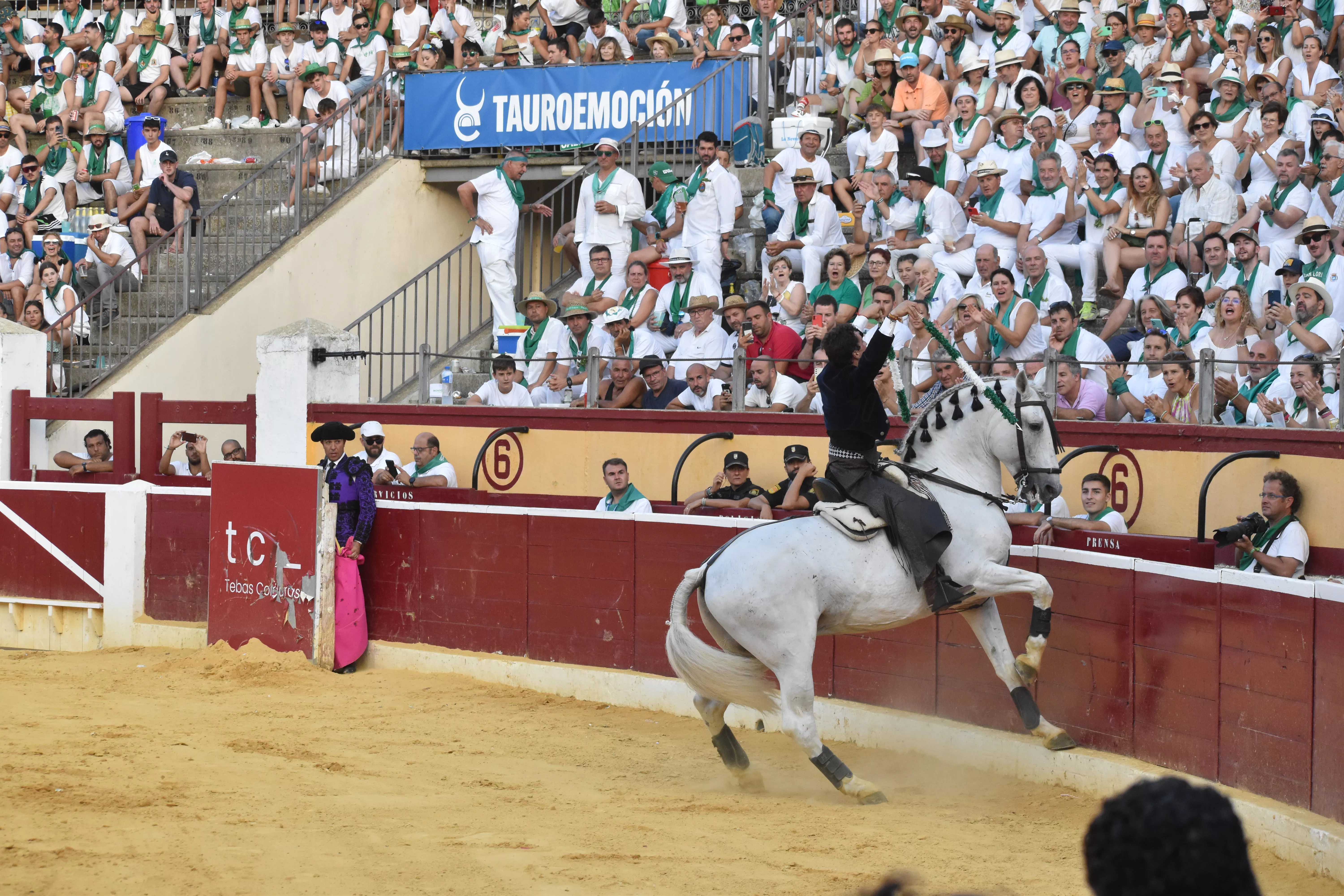 Quinta y última corrida de la Feria de La Albahaca de Huesca. Foto: Carlos Jalle