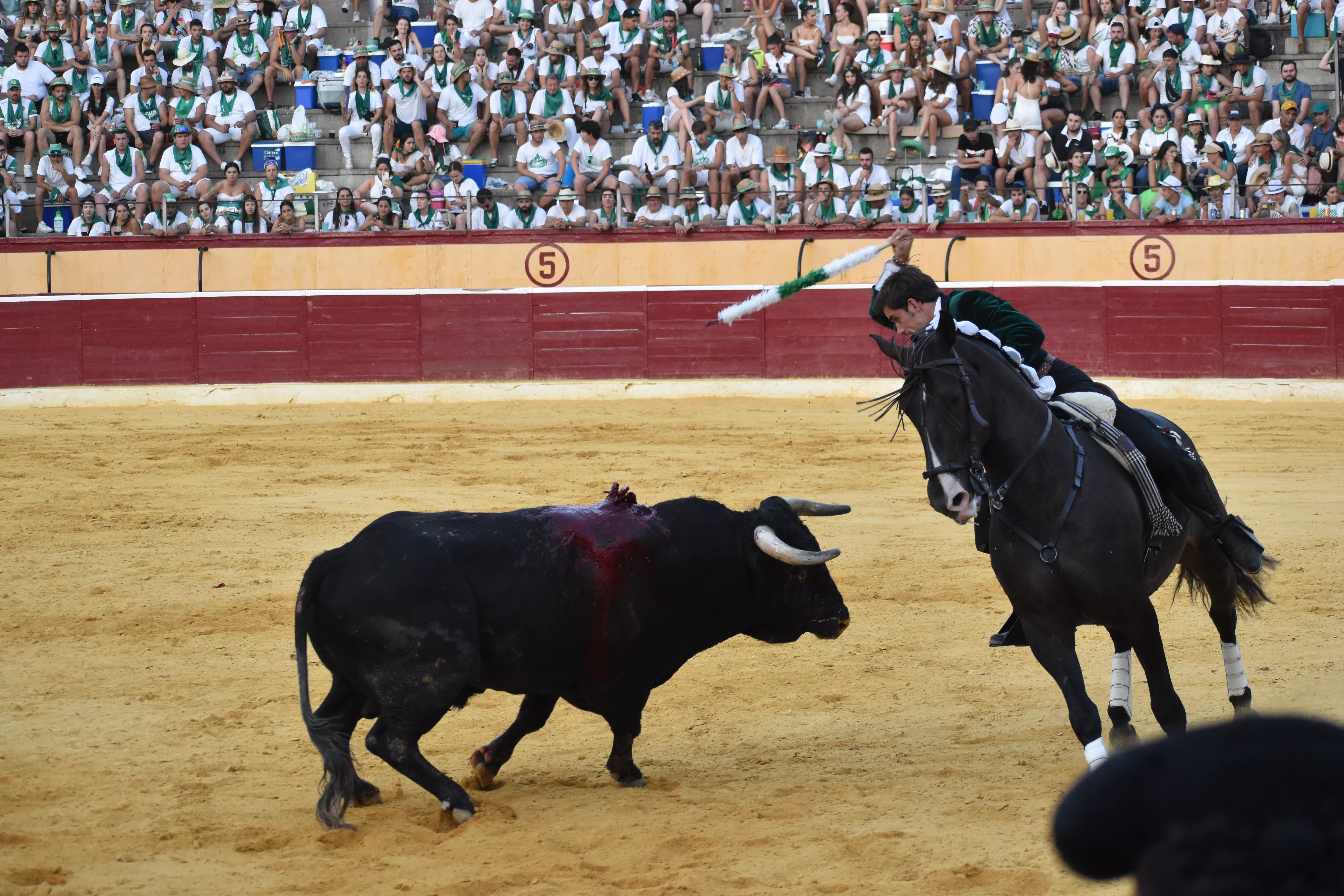 Quinta y última corrida de la Feria de La Albahaca de Huesca. Foto: Carlos Jalle