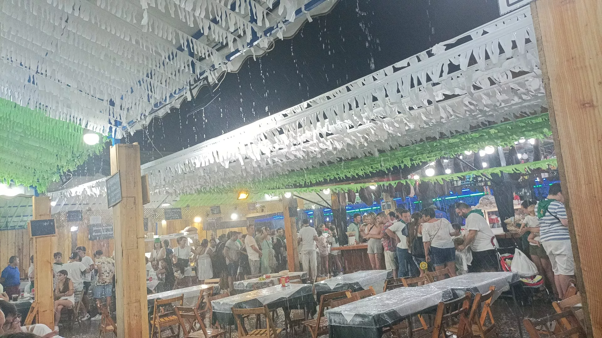 Tormenta sobre Huesca