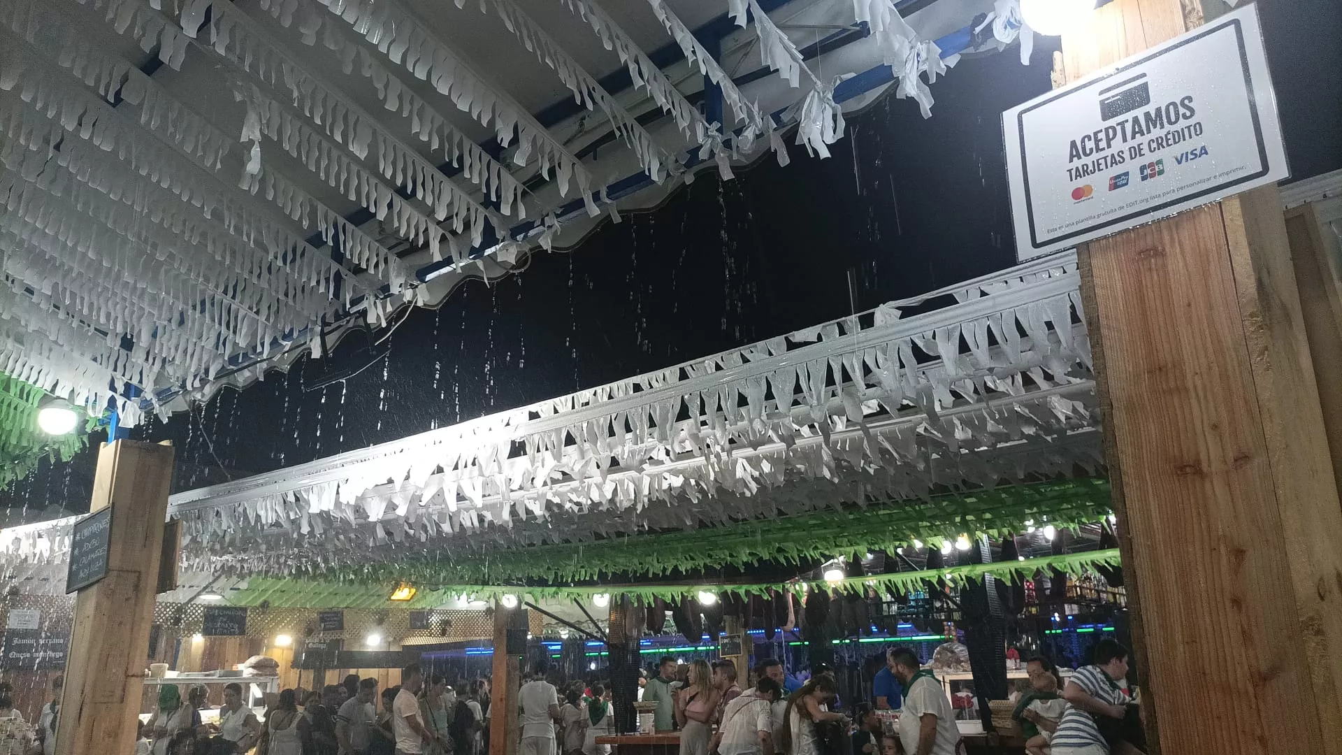 Tormenta sobre Huesca