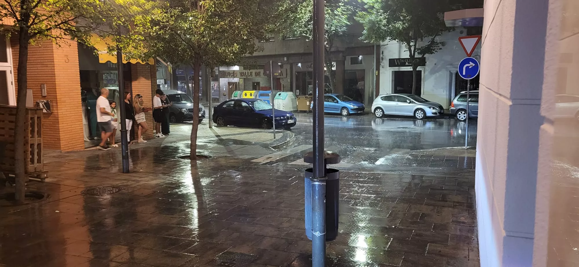 Tormenta sobre Huesca