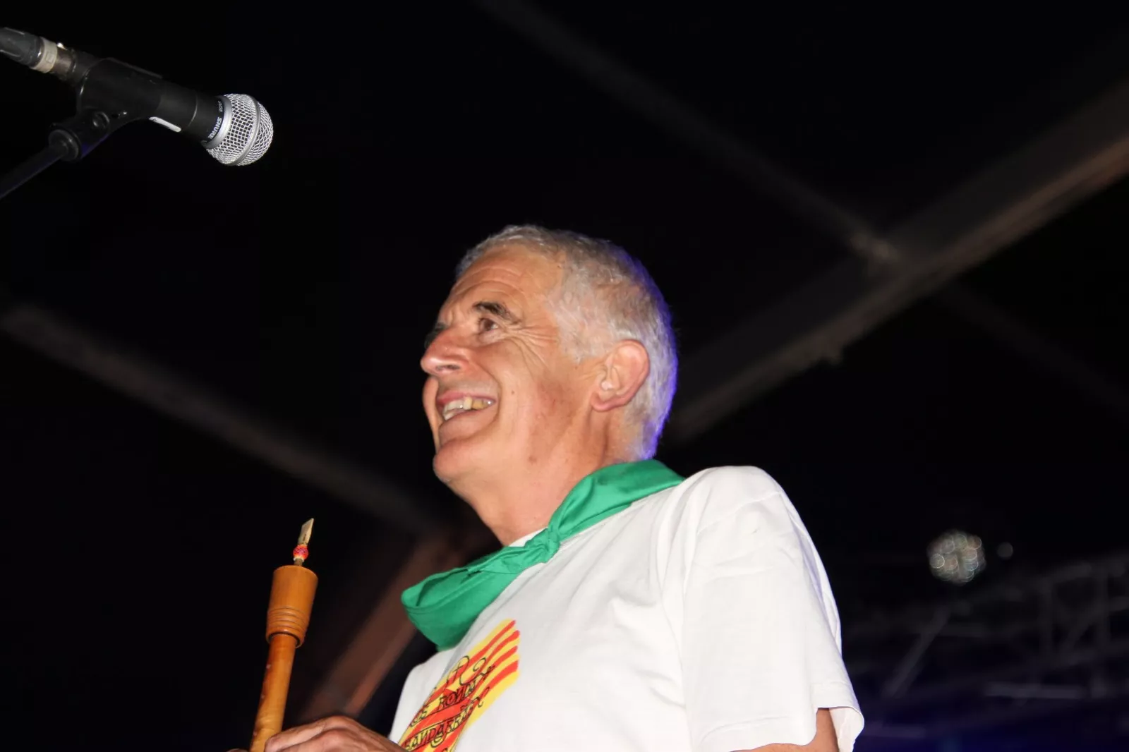 Concierto de la Ronda de Boltaña en las fiestas de San Lorenzo. Foto Carlos Neofato 