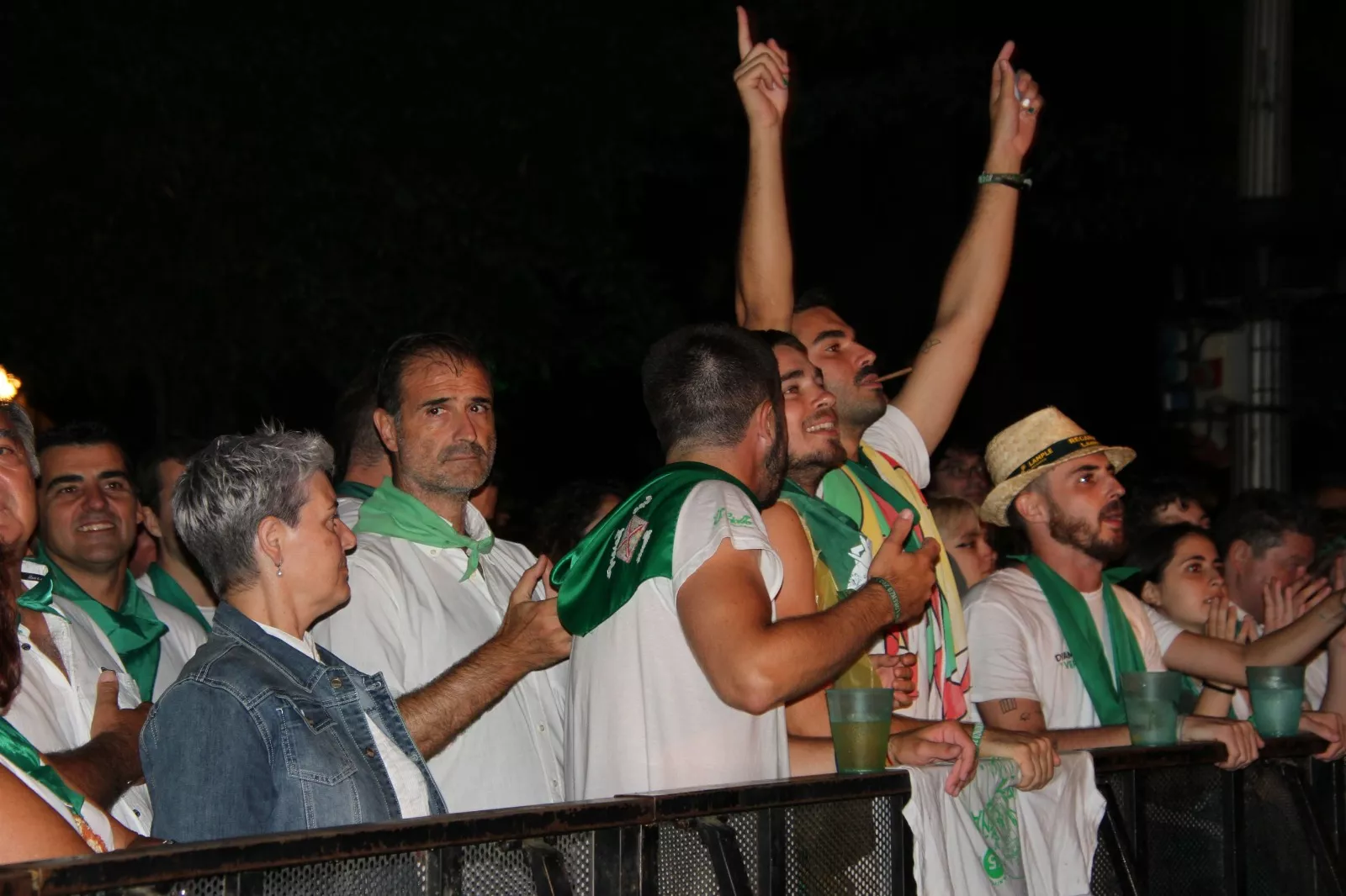 Concierto de la Ronda de Boltaña en las fiestas de San Lorenzo. Foto Carlos Neofato 