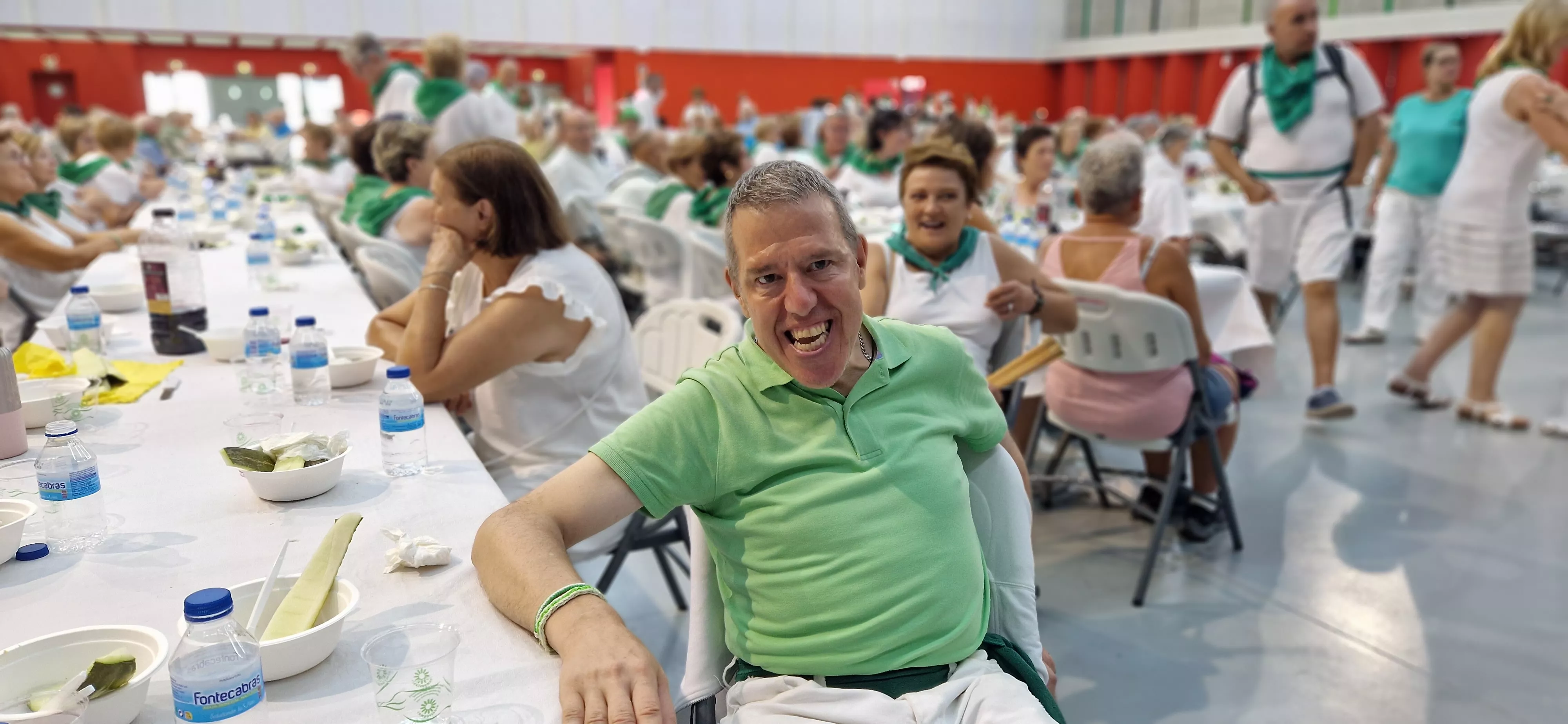 Fiesta homenaje a las personas mayores. Foto Myriam Martínez 