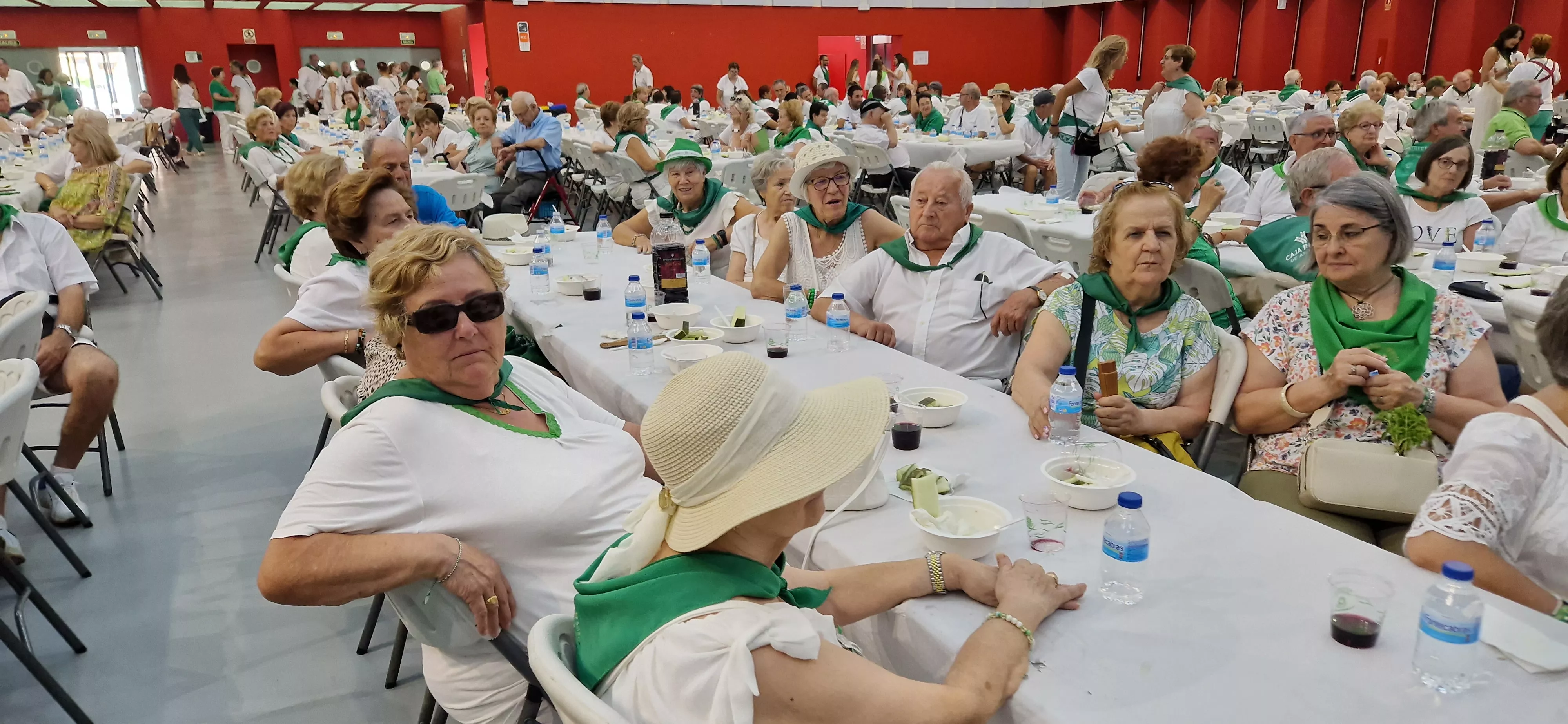 Fiesta homenaje a las personas mayores. Foto Myriam Martínez 