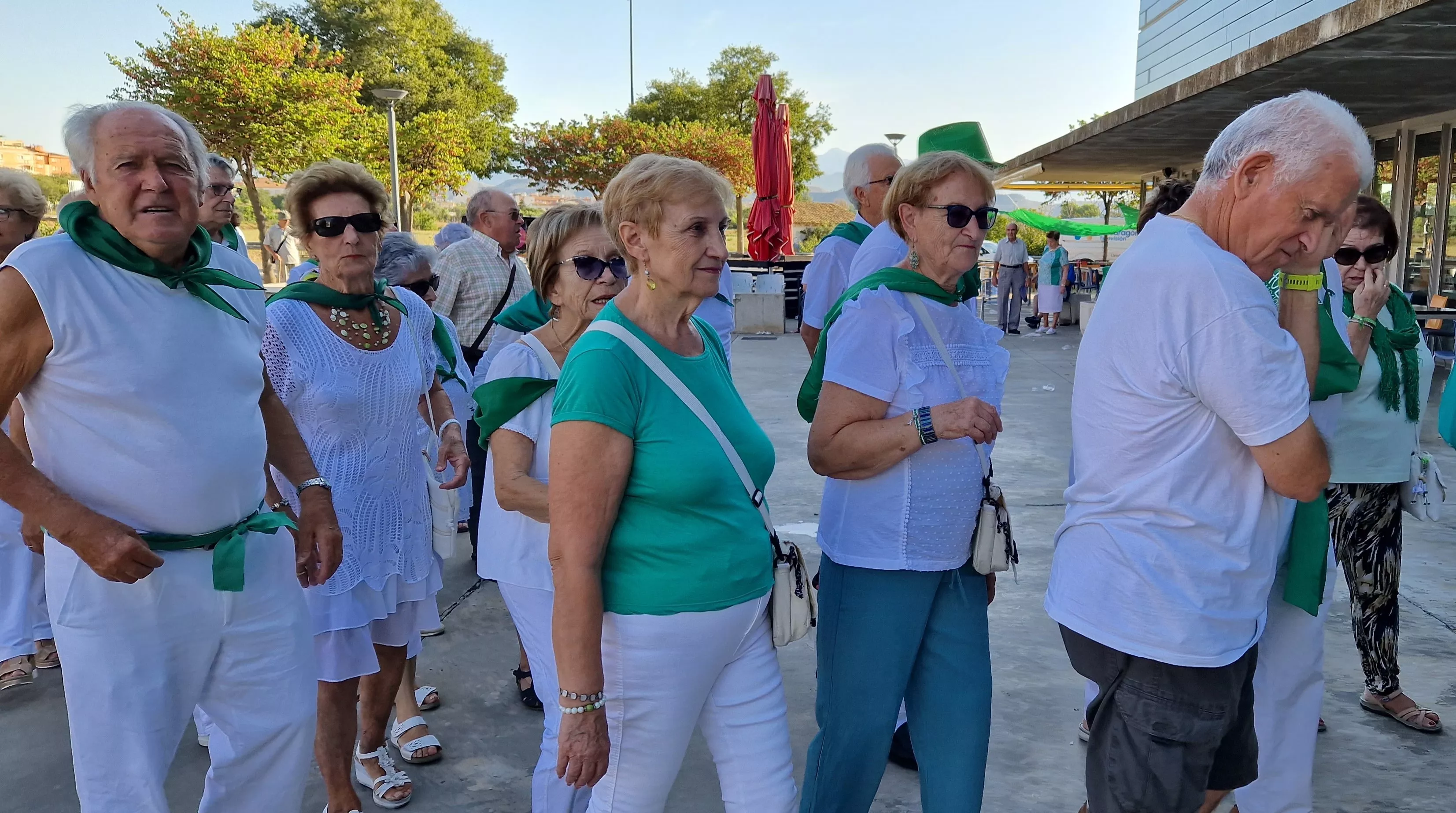 Fiesta homenaje a las personas mayores. Foto Myriam Martínez 