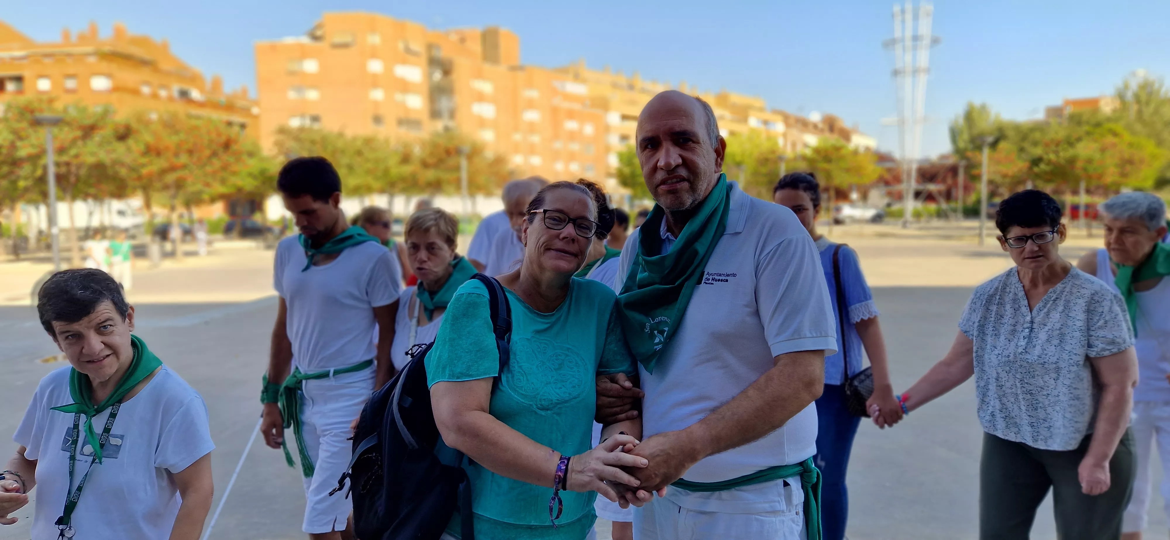 Fiesta homenaje a las personas mayores. Foto Myriam Martínez 