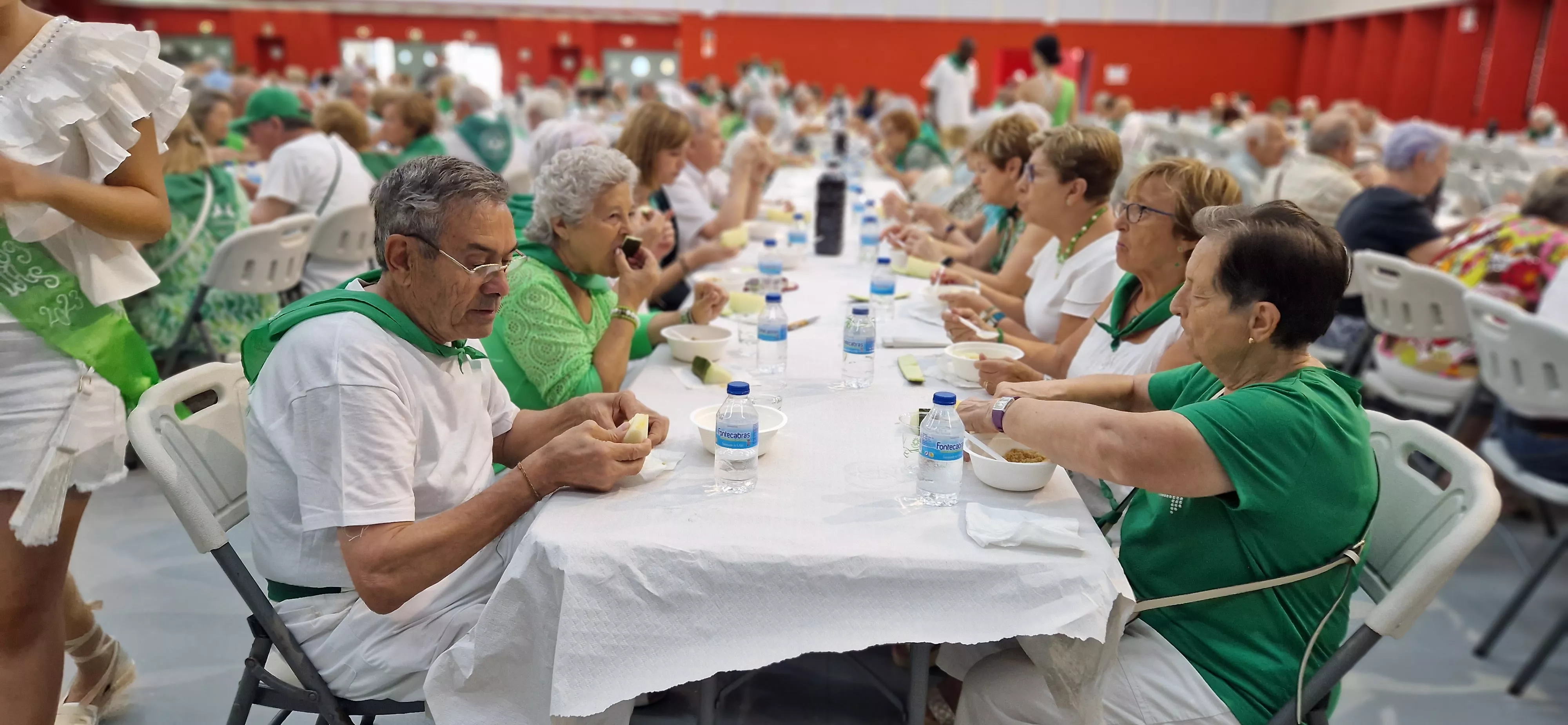 Fiesta homenaje a las personas mayores. Foto Myriam Martínez 