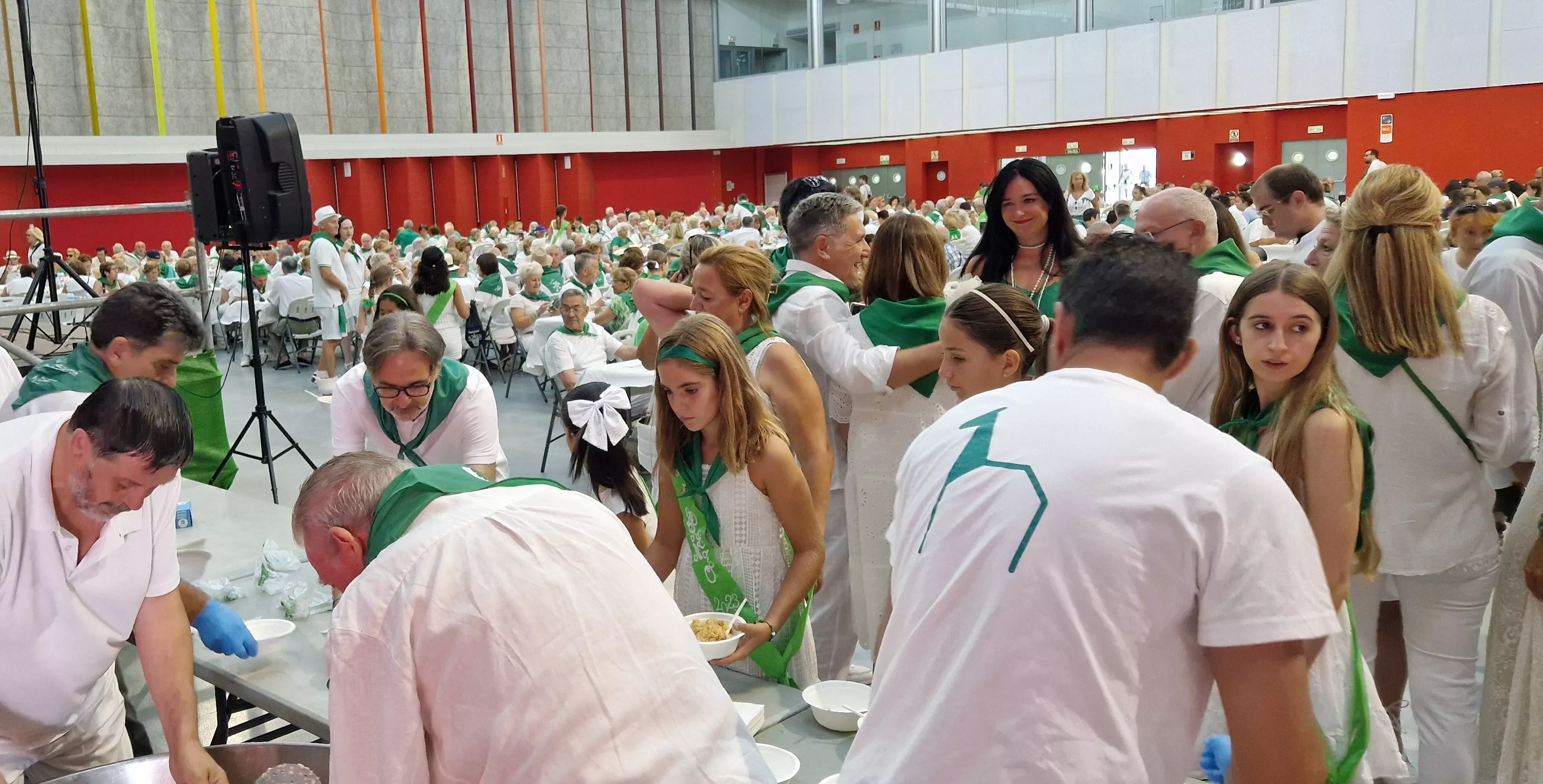 Fiesta homenaje a las personas mayores. Foto Myriam Martínez 