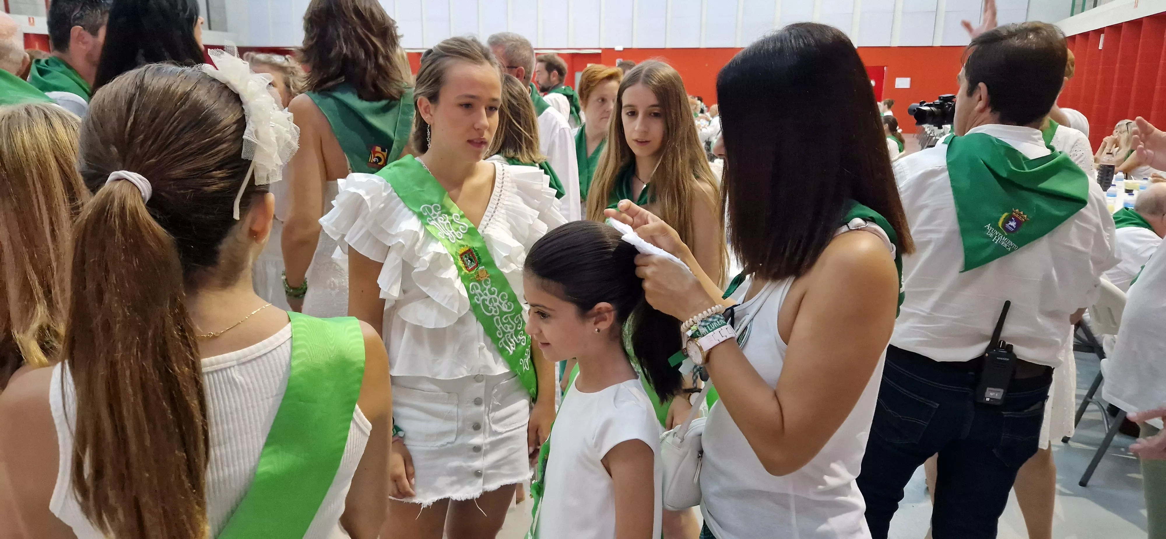 Fiesta homenaje a las personas mayores. Foto Myriam Martínez 