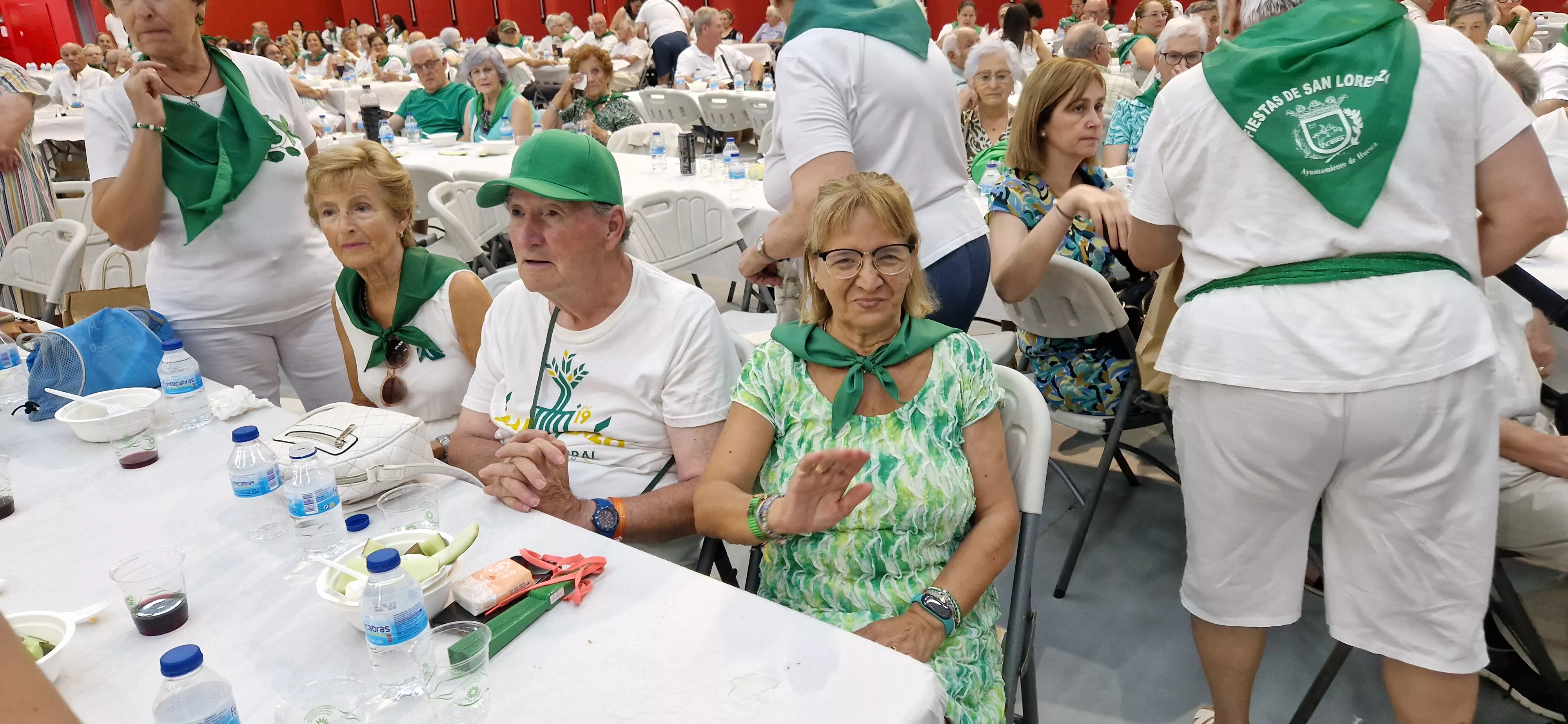 Fiesta homenaje a las personas mayores. Foto Myriam Martínez 