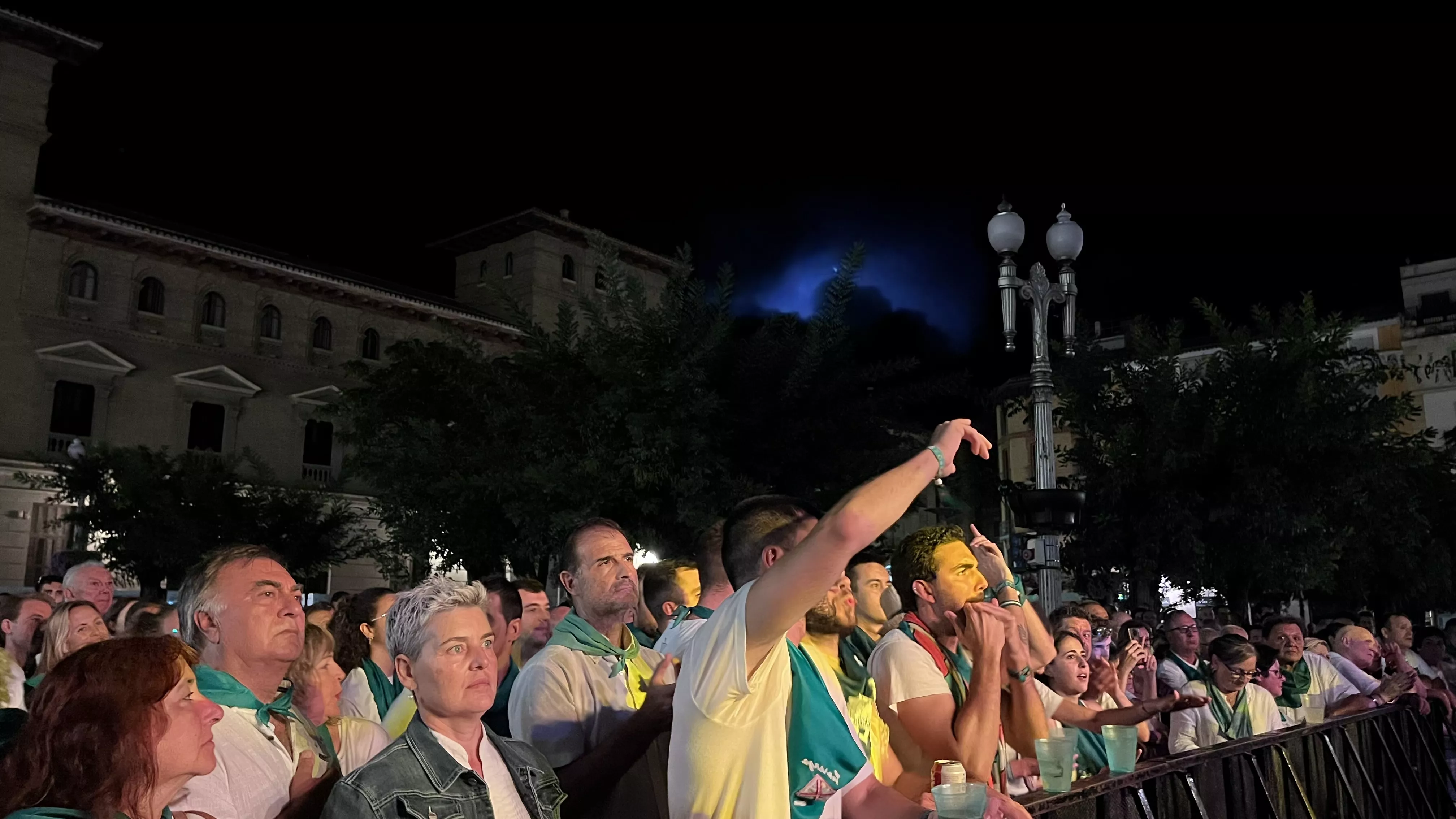 Concierto de la Ronda de Boltaña en las fiestas de San Lorenzo. Foto: Mercedes Manterola