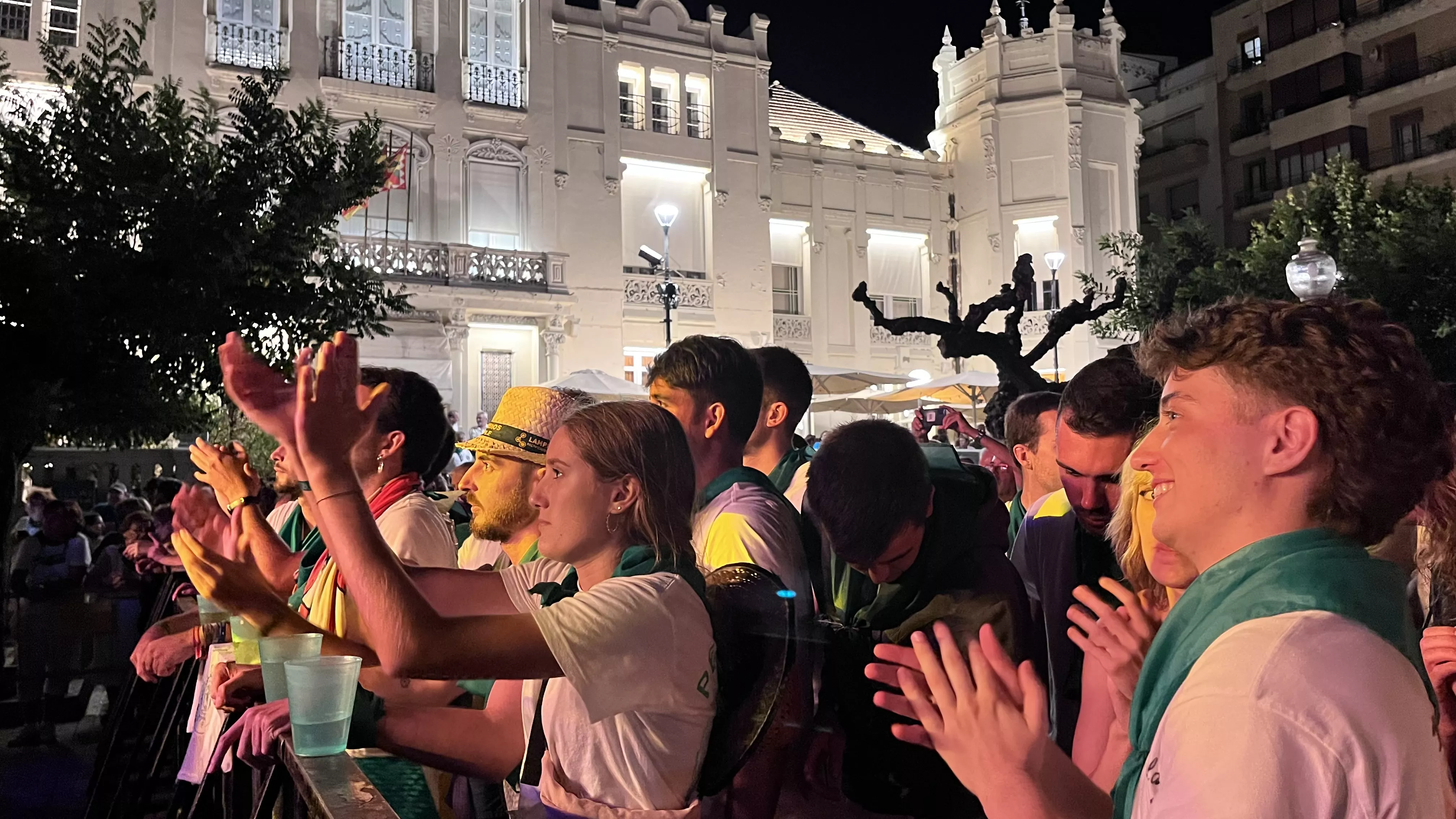 Concierto de la Ronda de Boltaña en las fiestas de San Lorenzo. Foto: Mercedes Manterola